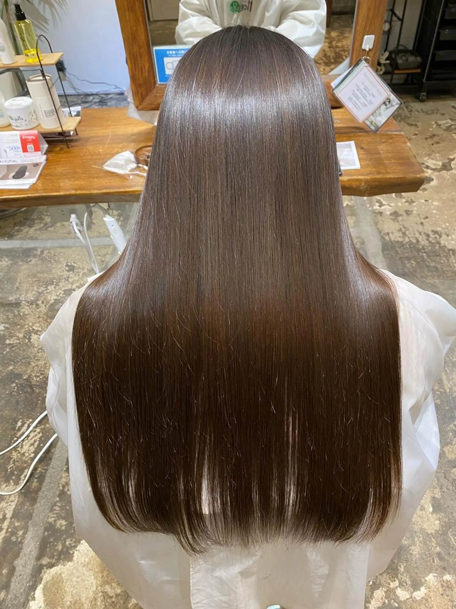 ロング putri店長 和田鈴采のヘアスタイル