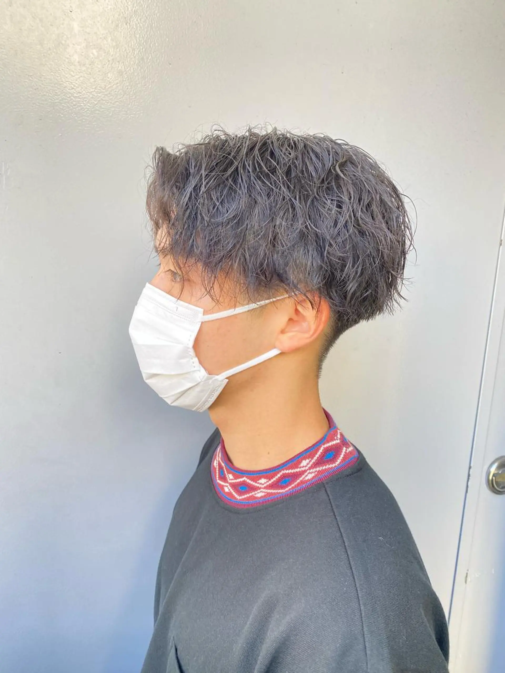 ショート パーマ メンズ 🟦ニュアンス/メン ズパーマ横浜🟦のヘアスタイル