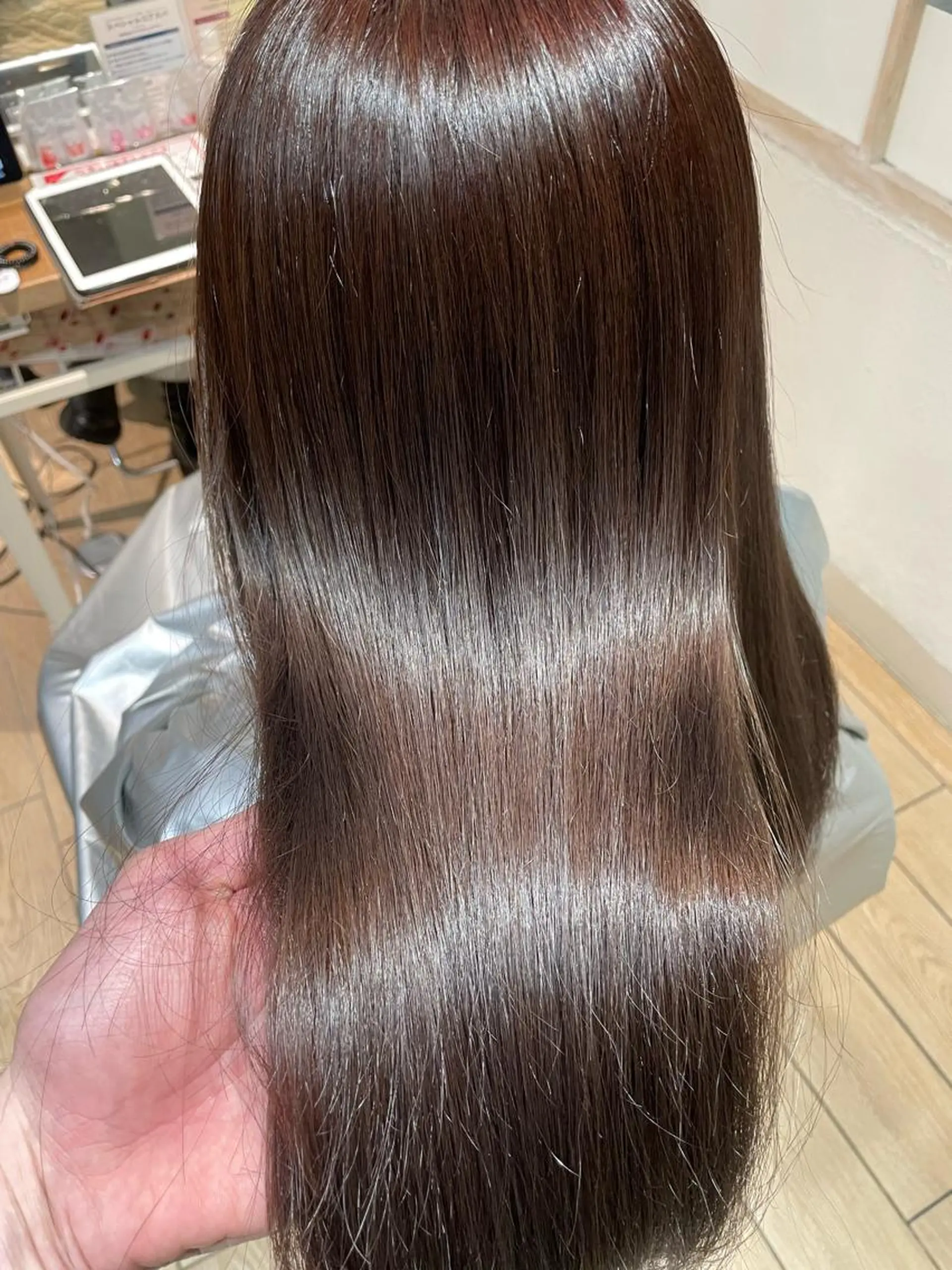 ミディアム カラー 美髪/髪質改善 川口凌弥のヘアスタイル