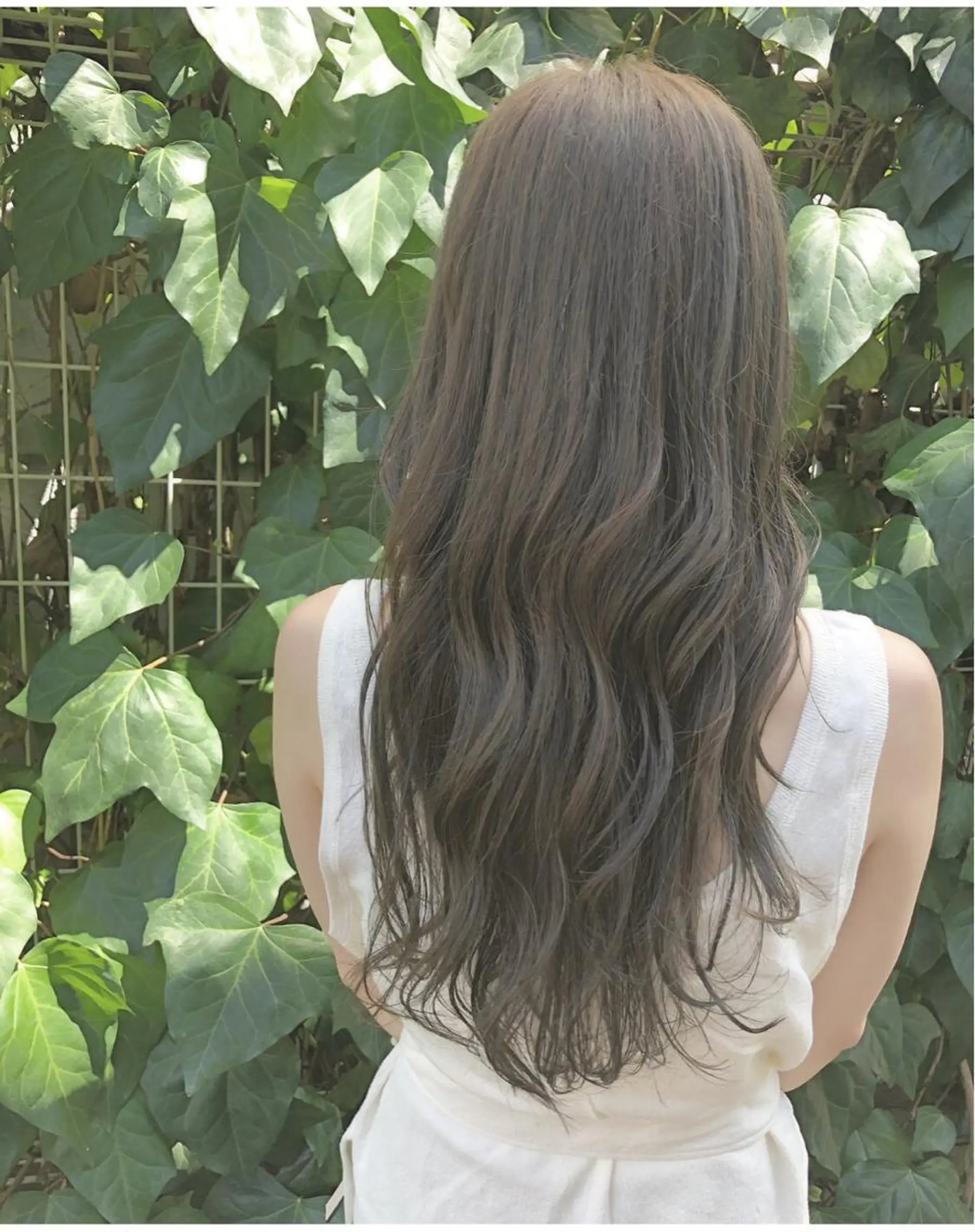 ミディアム ヘアカラー トリートメント 透明感・艶カラー/ 坂田友梨奈のヘアスタイル