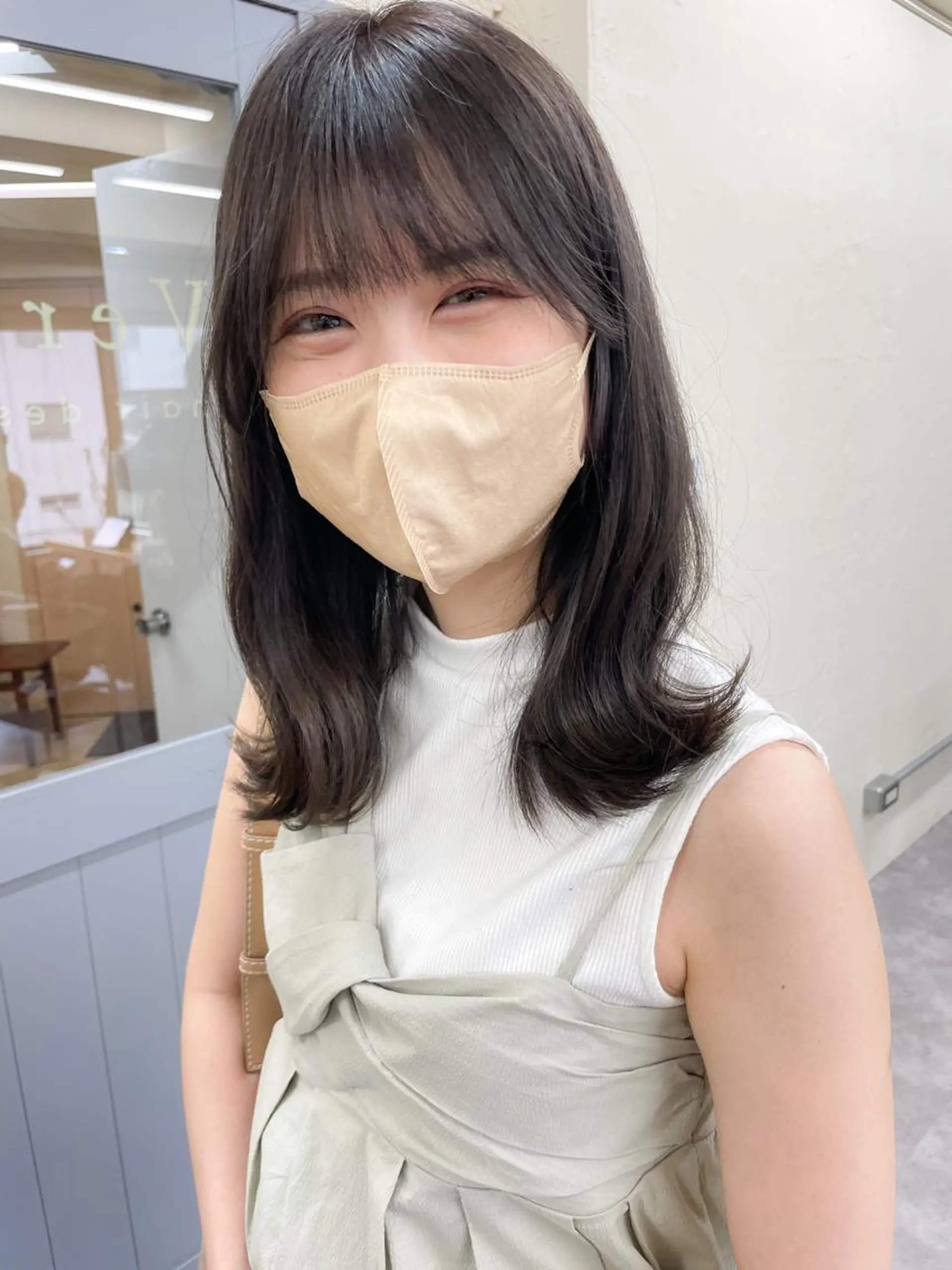 セミロング カラー メンズパーマ メンズ特化ryoのヘアスタイル