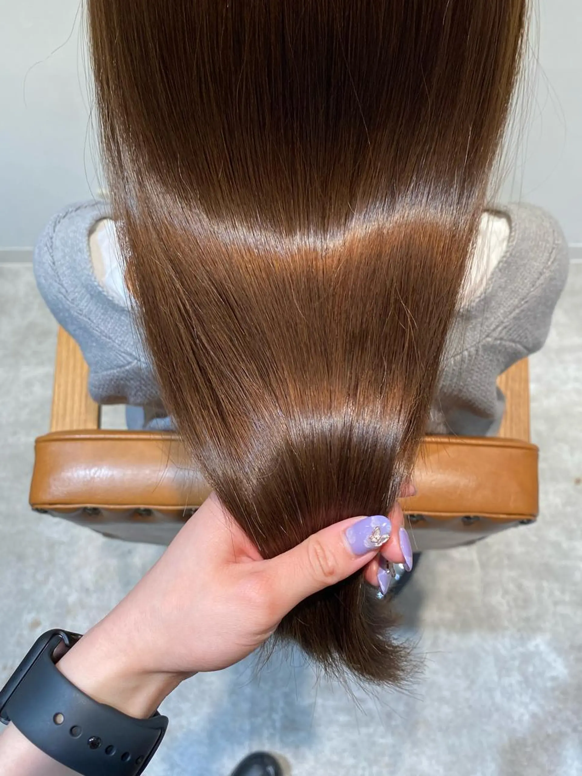 ロング カラー ベージュカラー ブリーチ ブリーチなしカラー オスズ 🎀´-のヘアスタイル