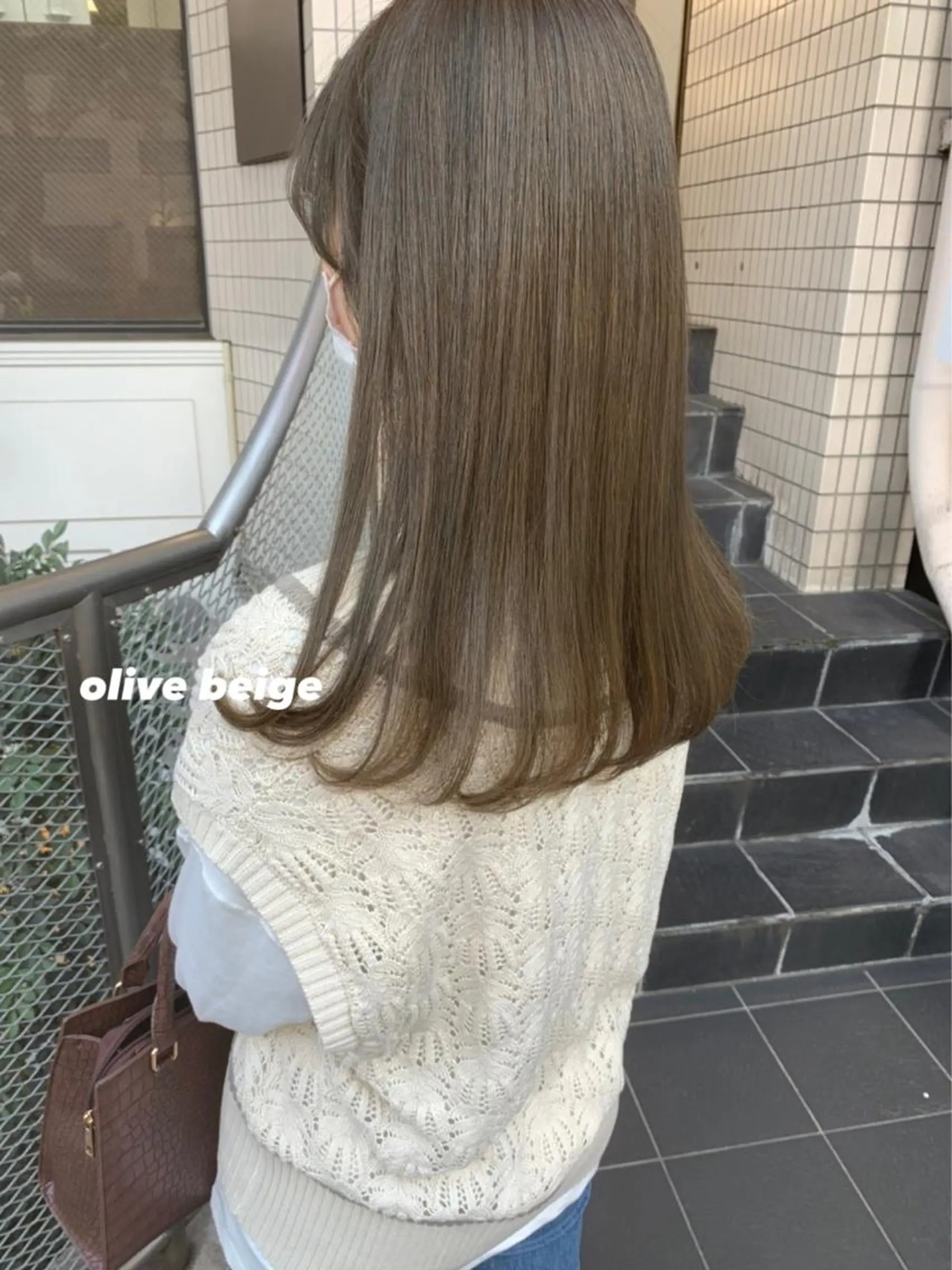ロング カラー ヘアカラー トリートメント GOODDAY ヘアサロンのヘアスタイル