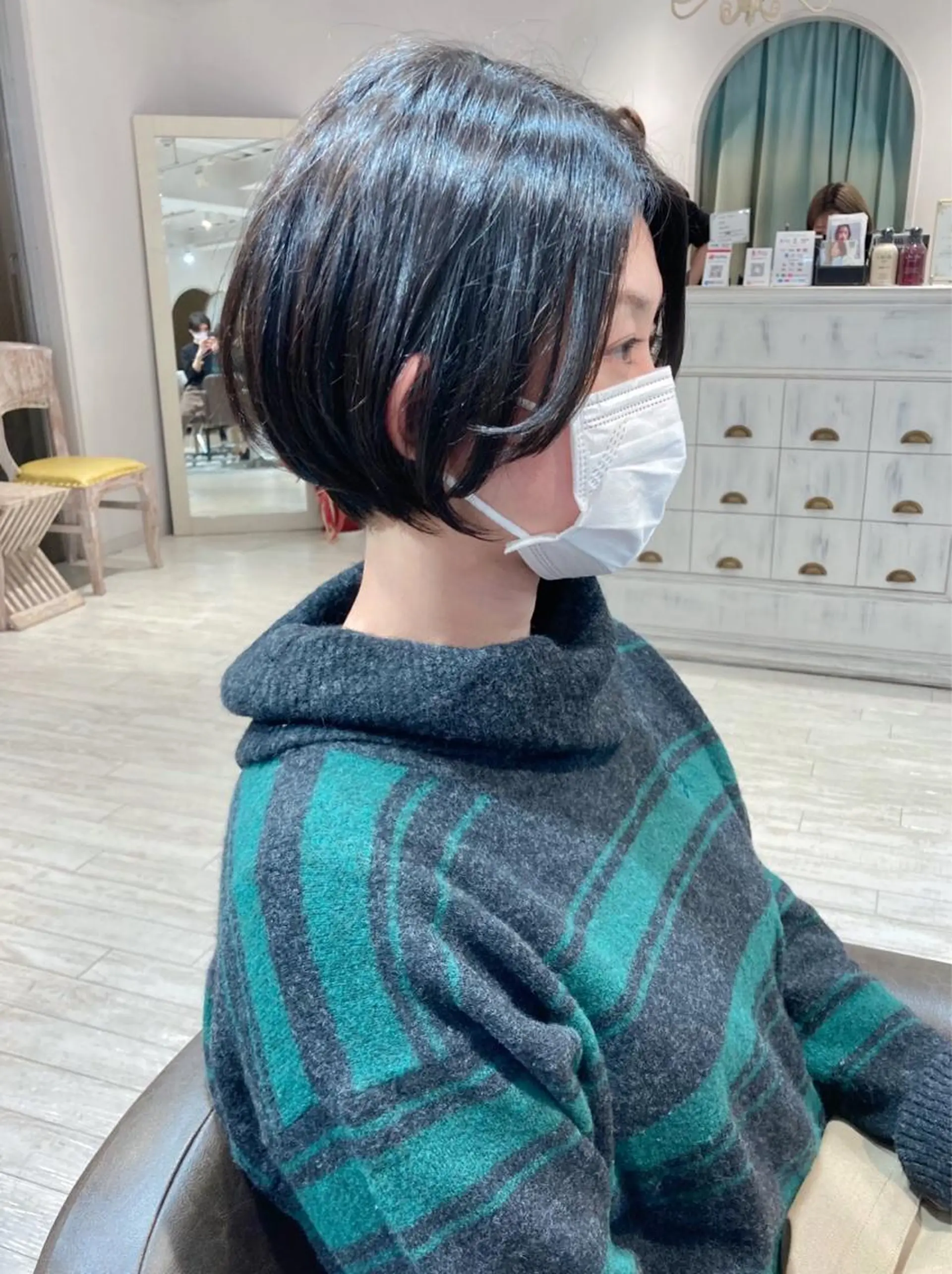 ショート カット トリートメント レイヤー/メンズ 竹田凪儀のヘアスタイル