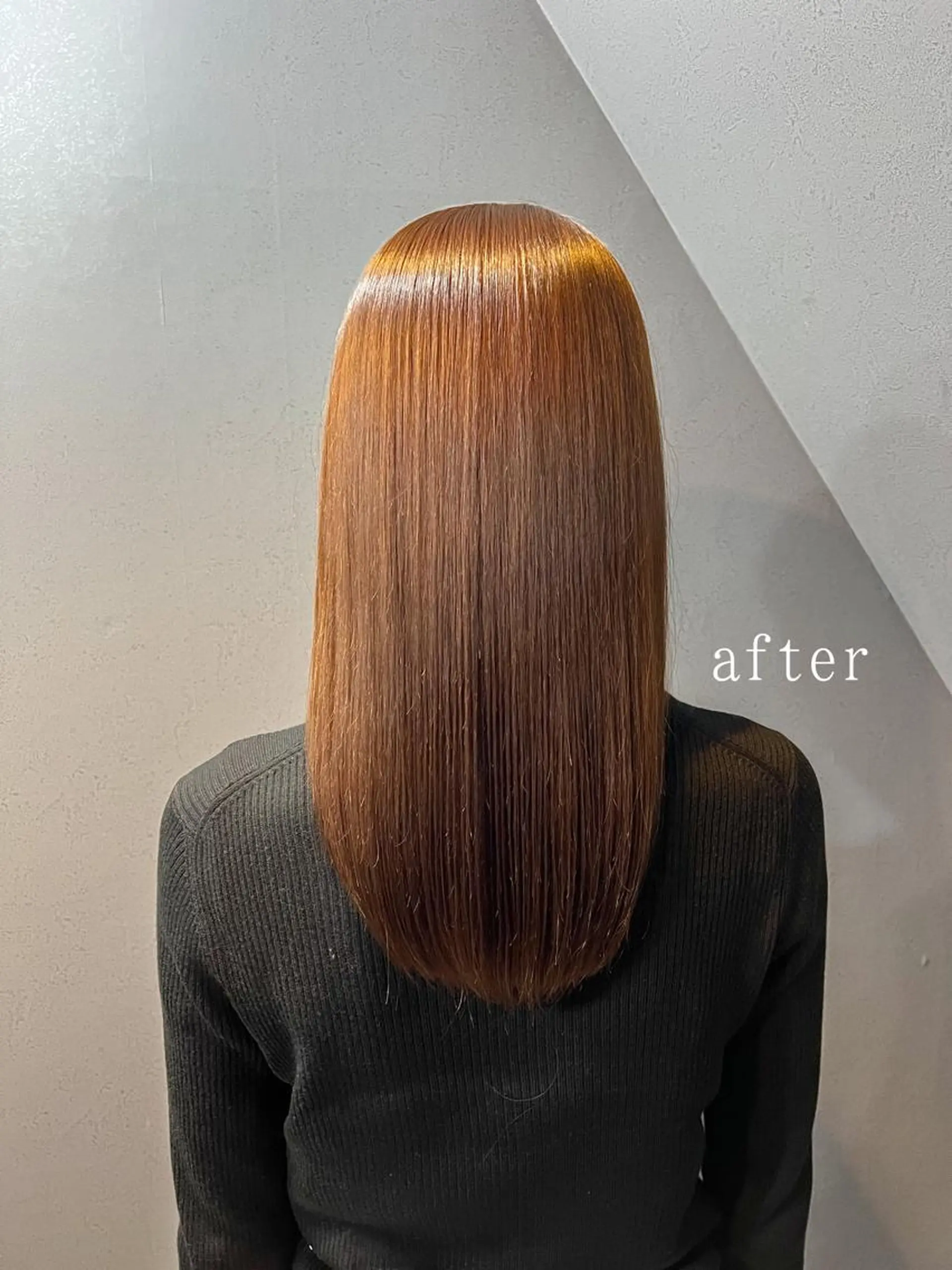 ロング 髪質改善 酸性ストレート ヘアカラー トリートメント ヘッドスパ ＊くせ毛に特化＊ 【yun】のヘアスタイル