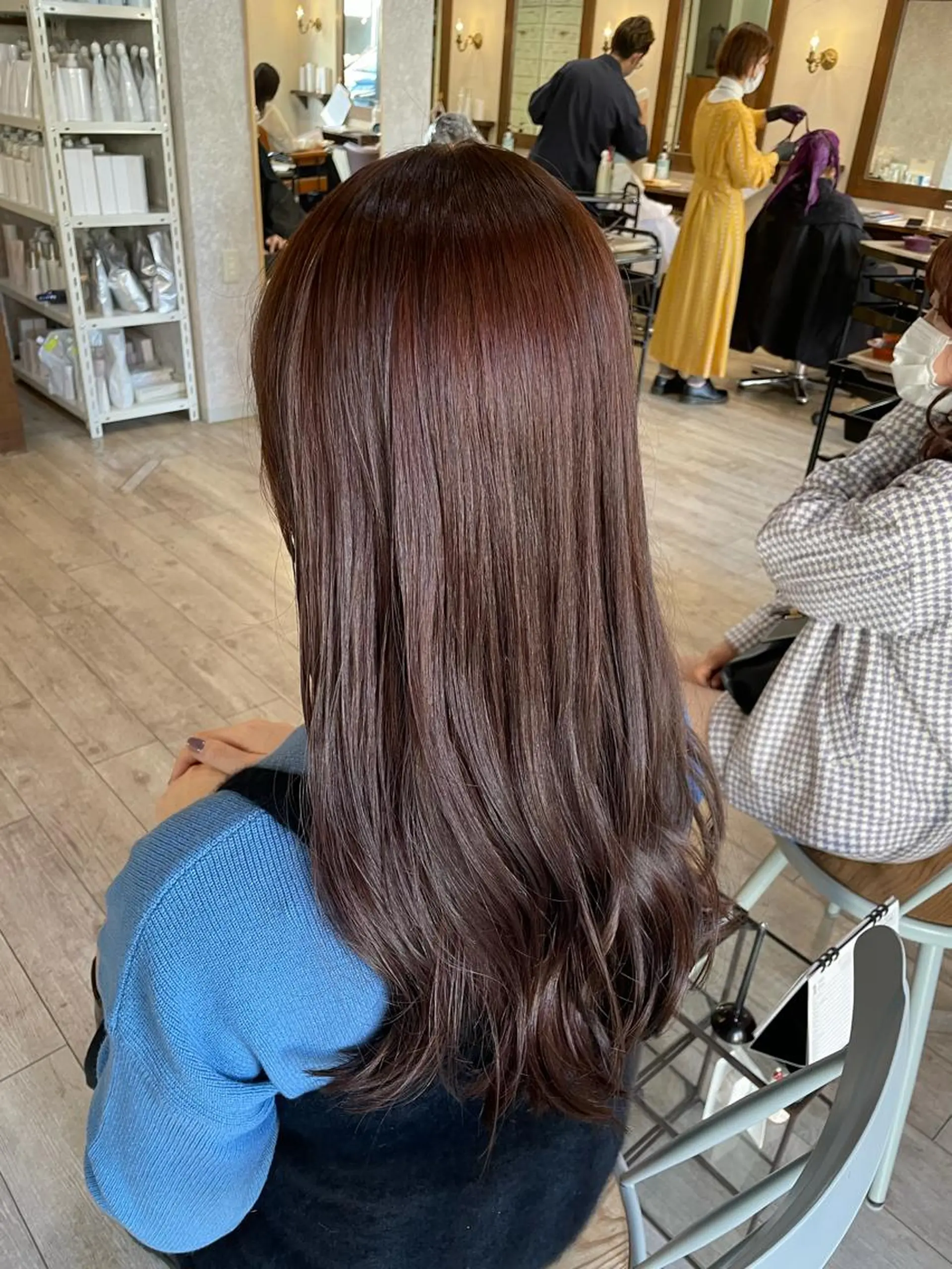 ロング カラー ヘアアレンジ 🫧ヒシダアキ taboo.i🫧のヘアスタイル