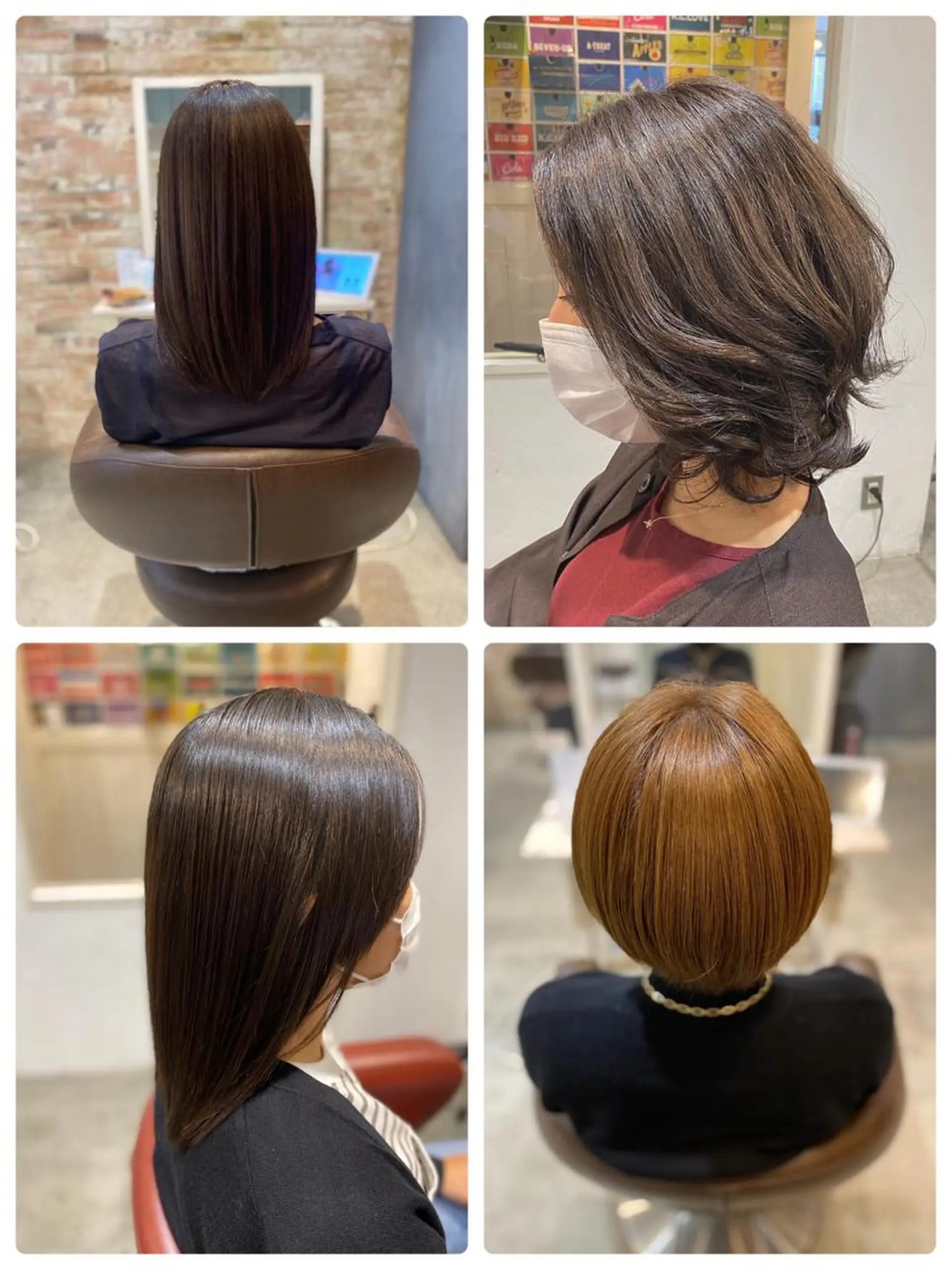 ヘアカラー Hair&Make EARTH聖蹟桜ヶ丘店所属・長谷川 麻衣子のヘアスタイル