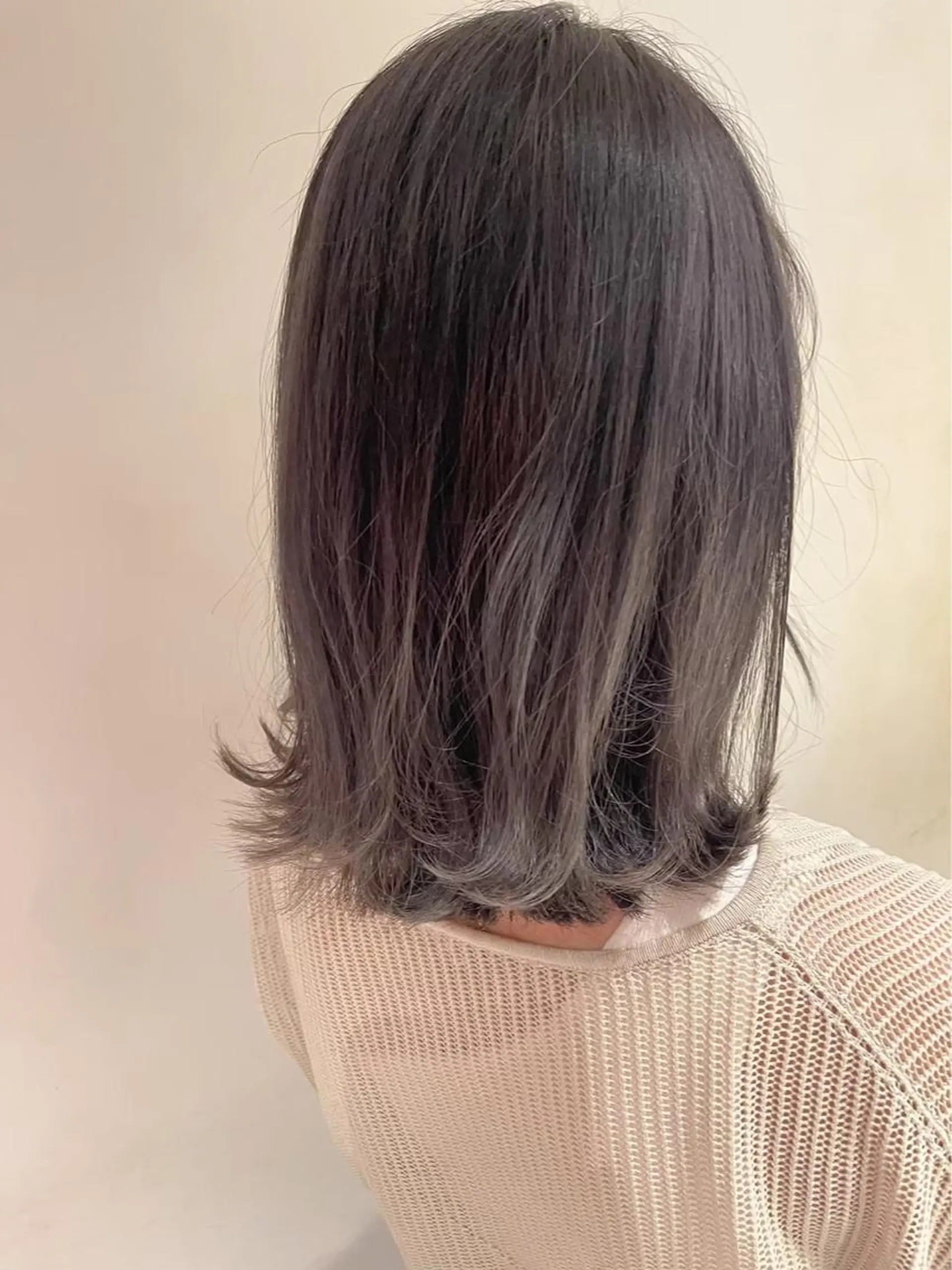 ミディアム カラー 神戸ボブ✂️ ioe三宮/田 伸佳のヘアスタイル