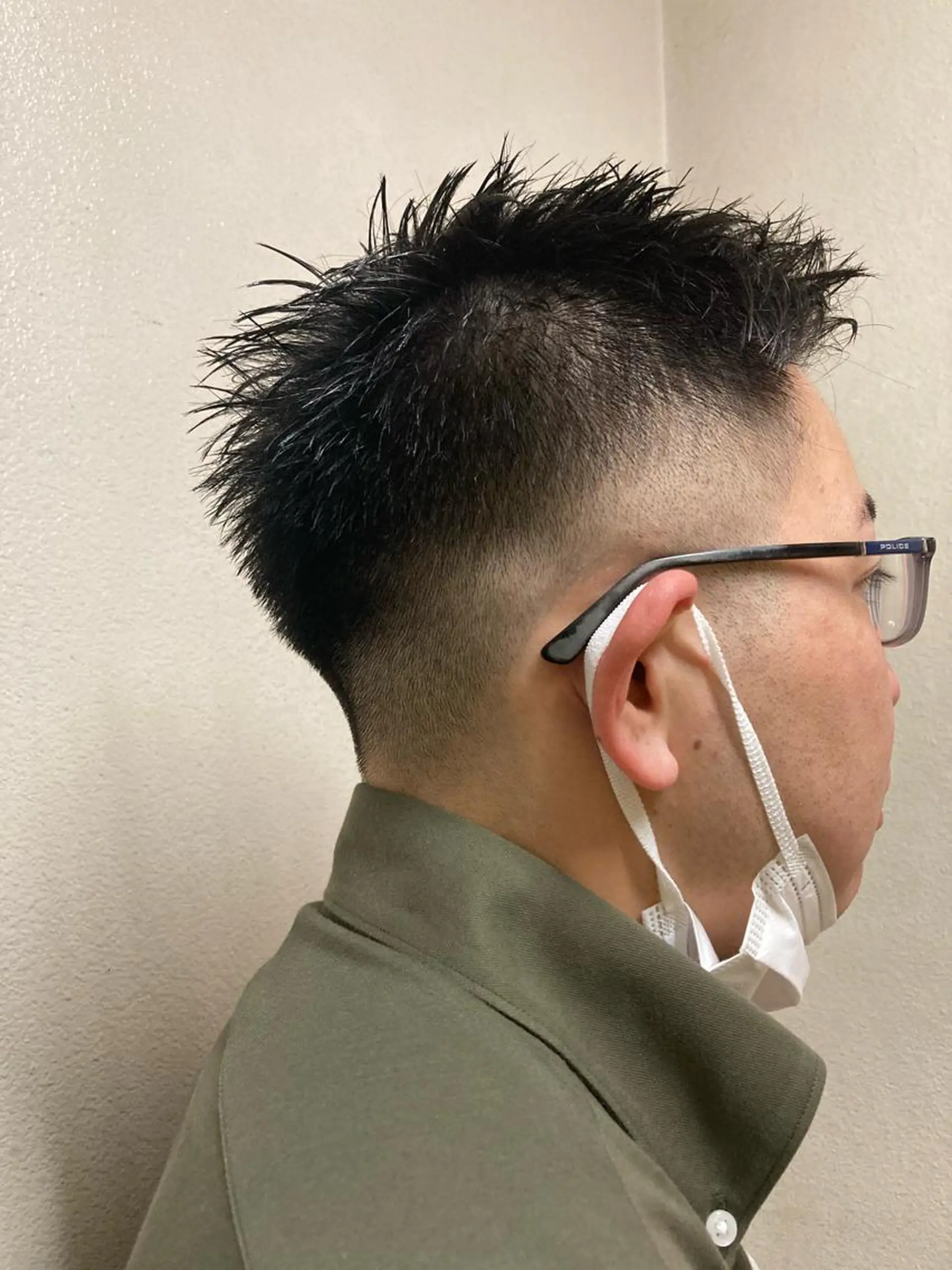 メンズ フェードカット 完全個室マンツーマン メンズサロン草野貴樹のヘアスタイル