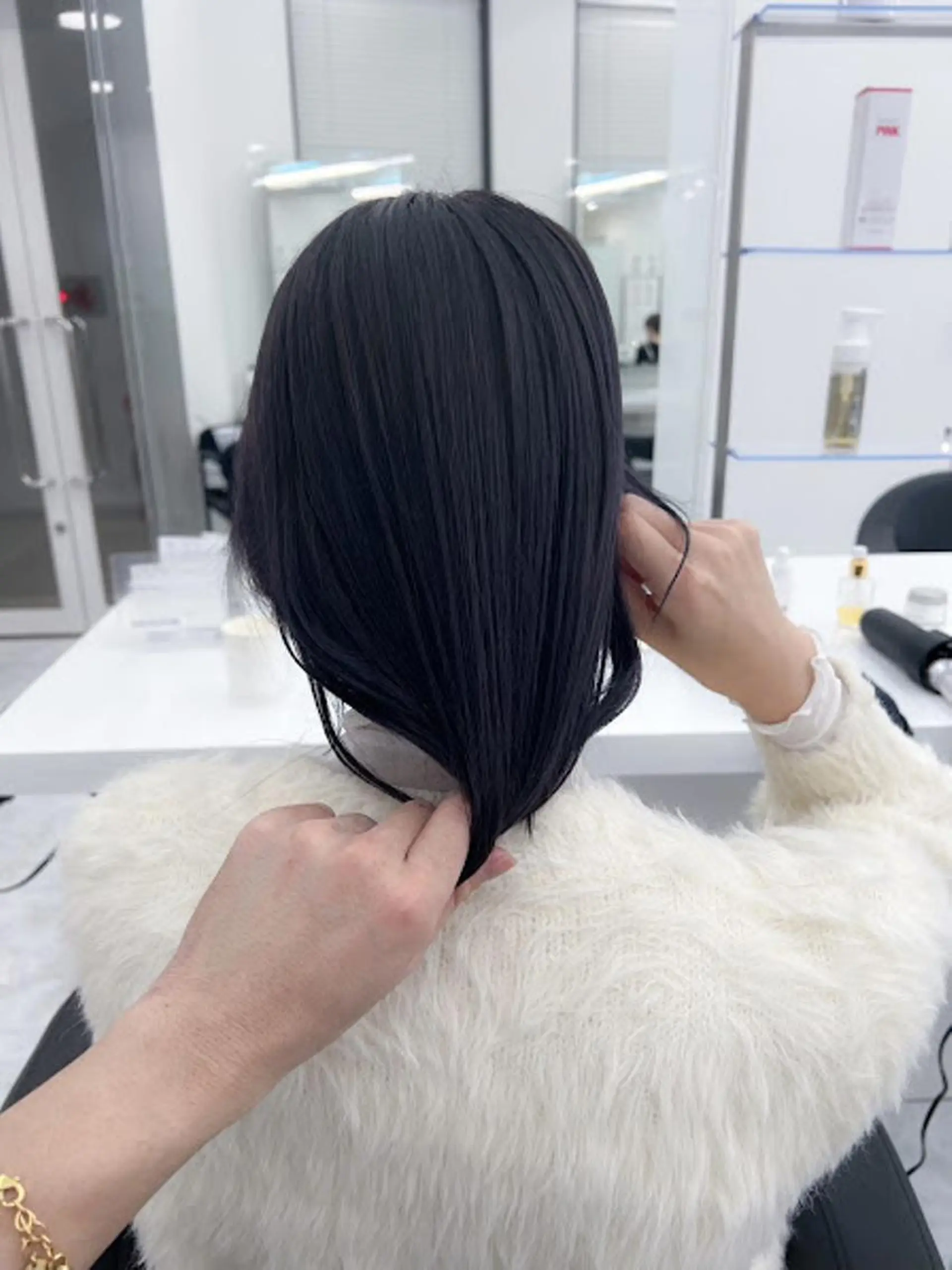 カラー 🪞official THREE 横浜🎀のヘアスタイル