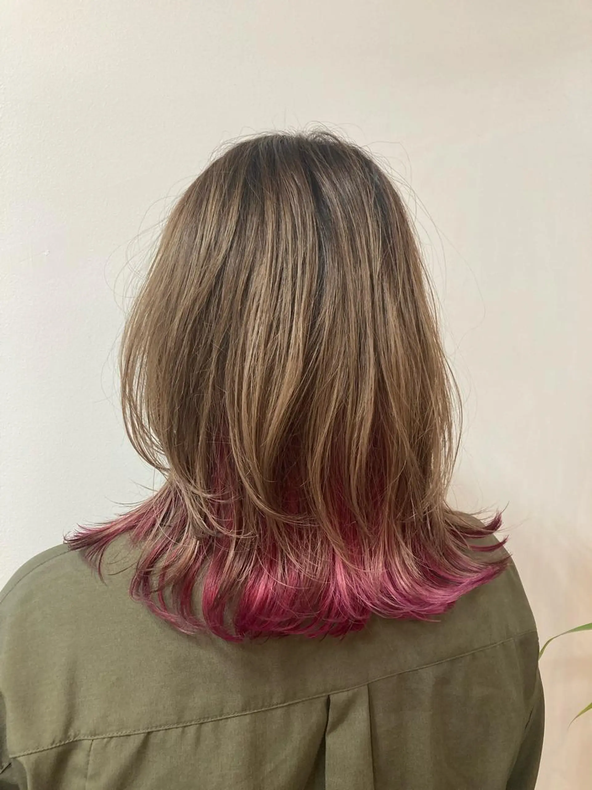 セミロング 阪口 依美奈のヘアスタイル