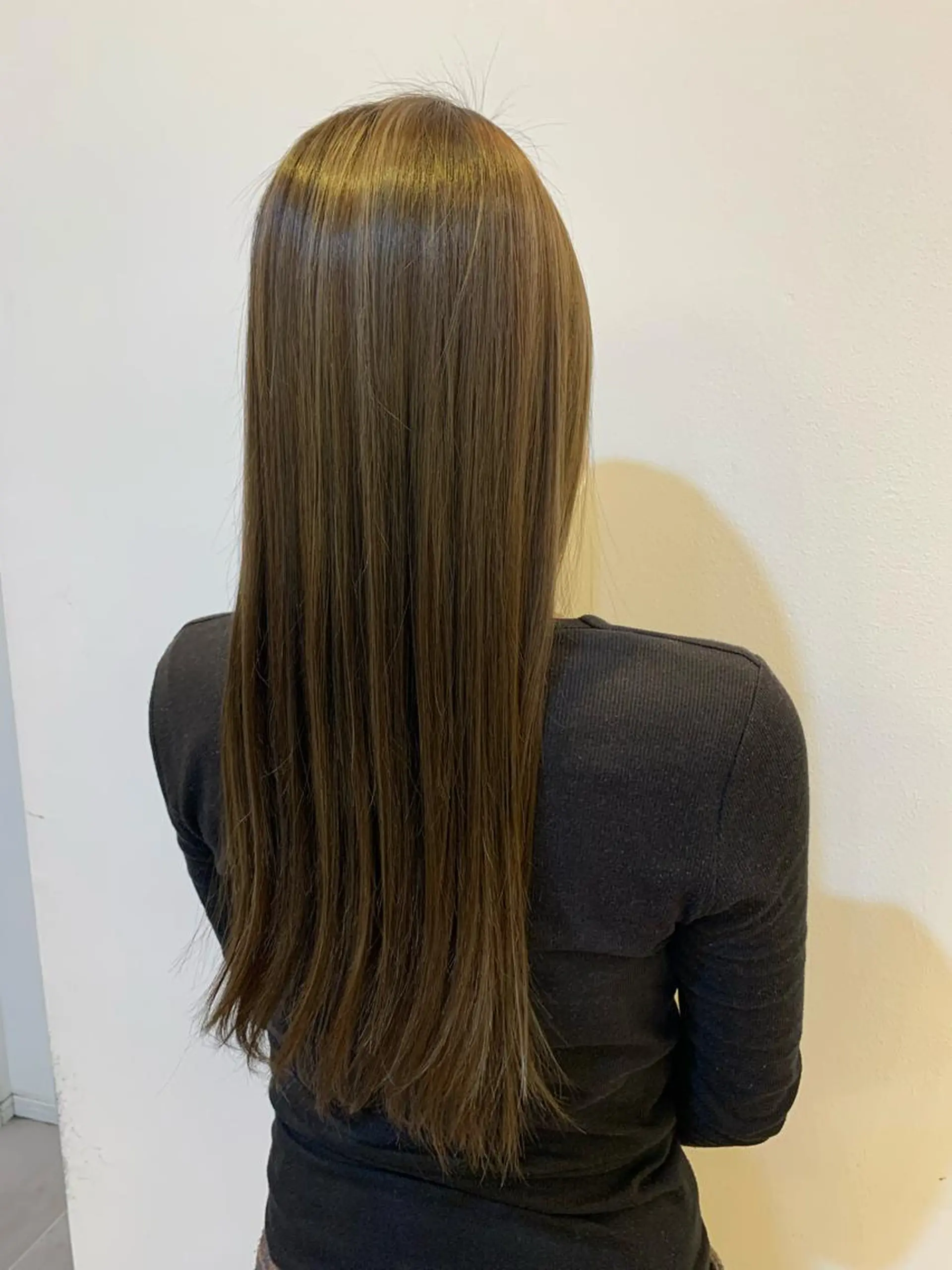 カラー ベージュカラー ハイライトカラー オリーブベージュ カワニシ *のヘアスタイル
