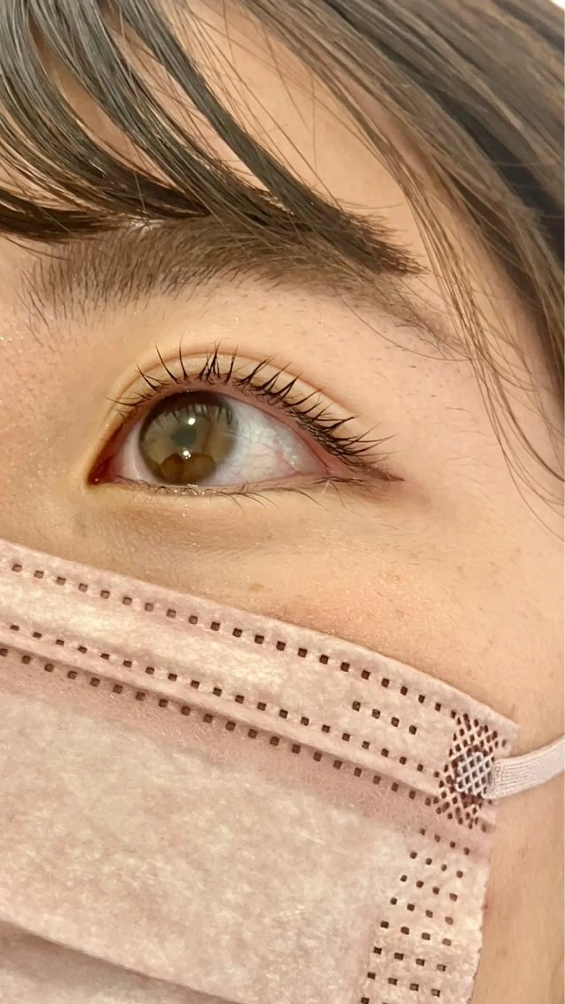 マツエク・マツパ 韓国エクステ／羽エク ダブルスキル💛のヘアスタイル