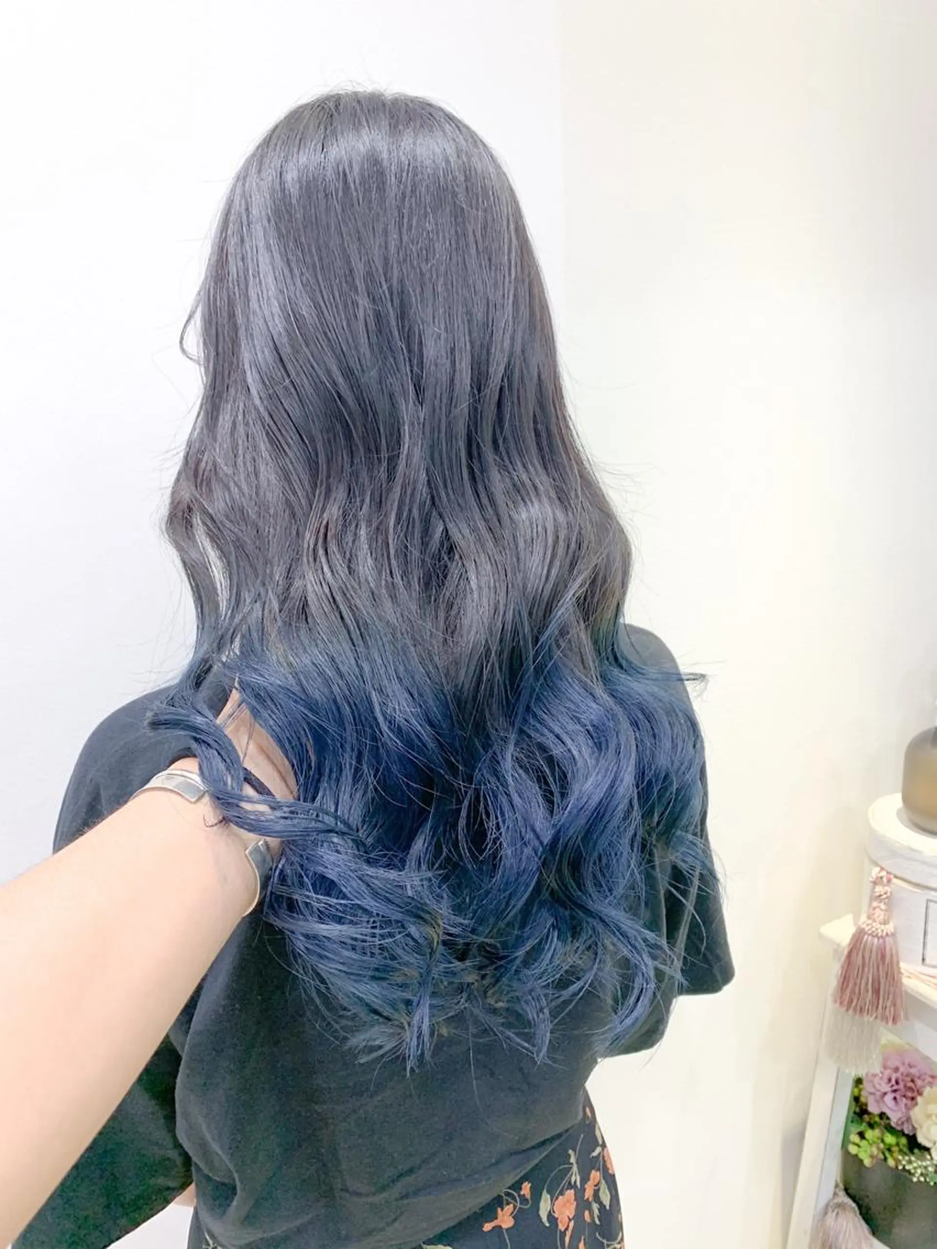 セミロング 大人透明感艶カラー 寺田稜のヘアスタイル