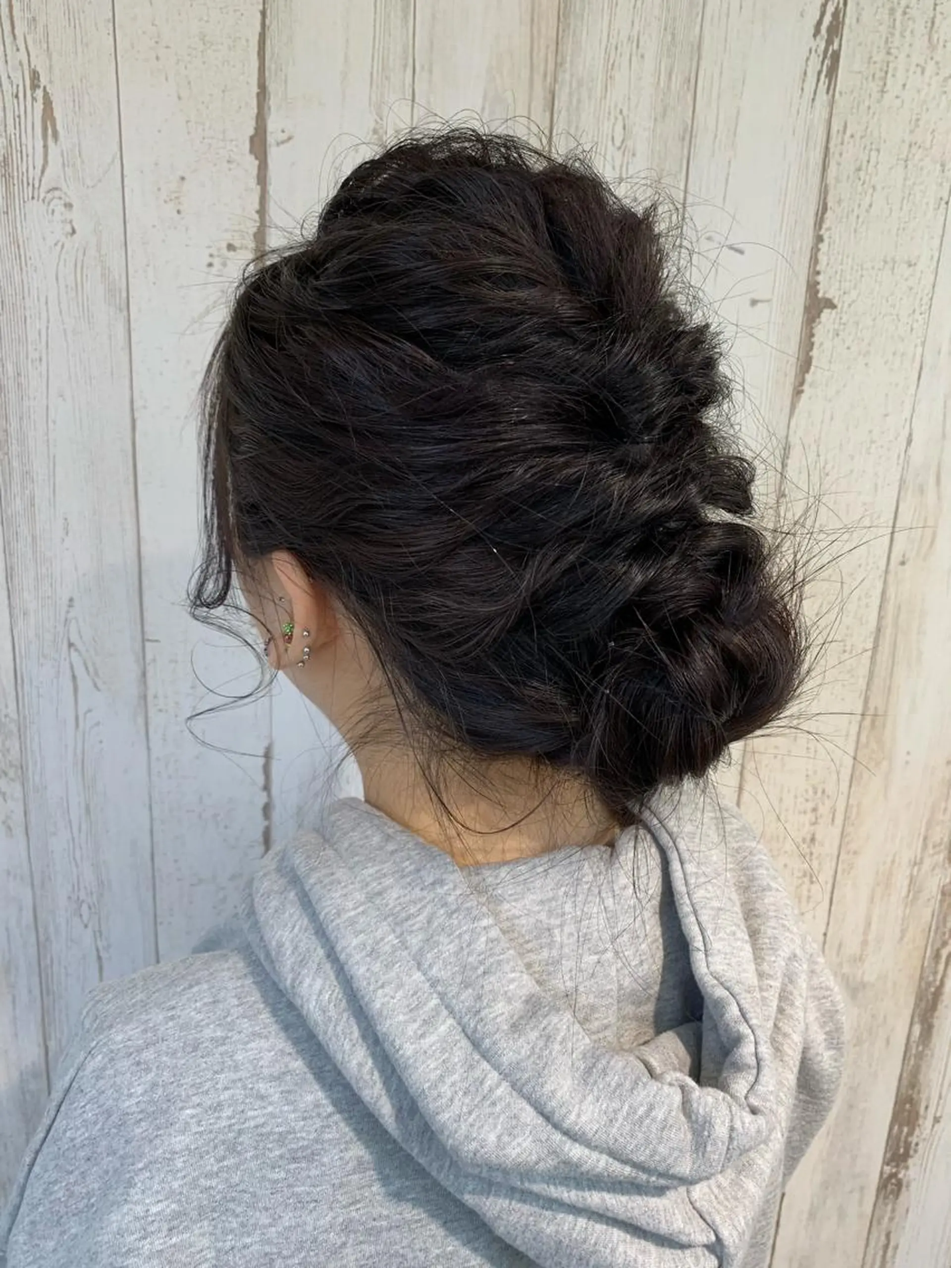 セミロング 心斎橋韓国ボブ 好原良真のヘアスタイル