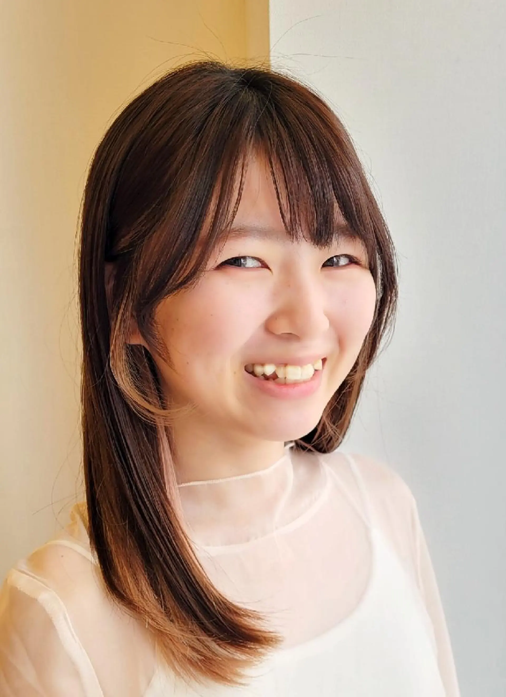 ミディアム カラー インナーカラー UHair吉田 /ショートヘアのヘアスタイル