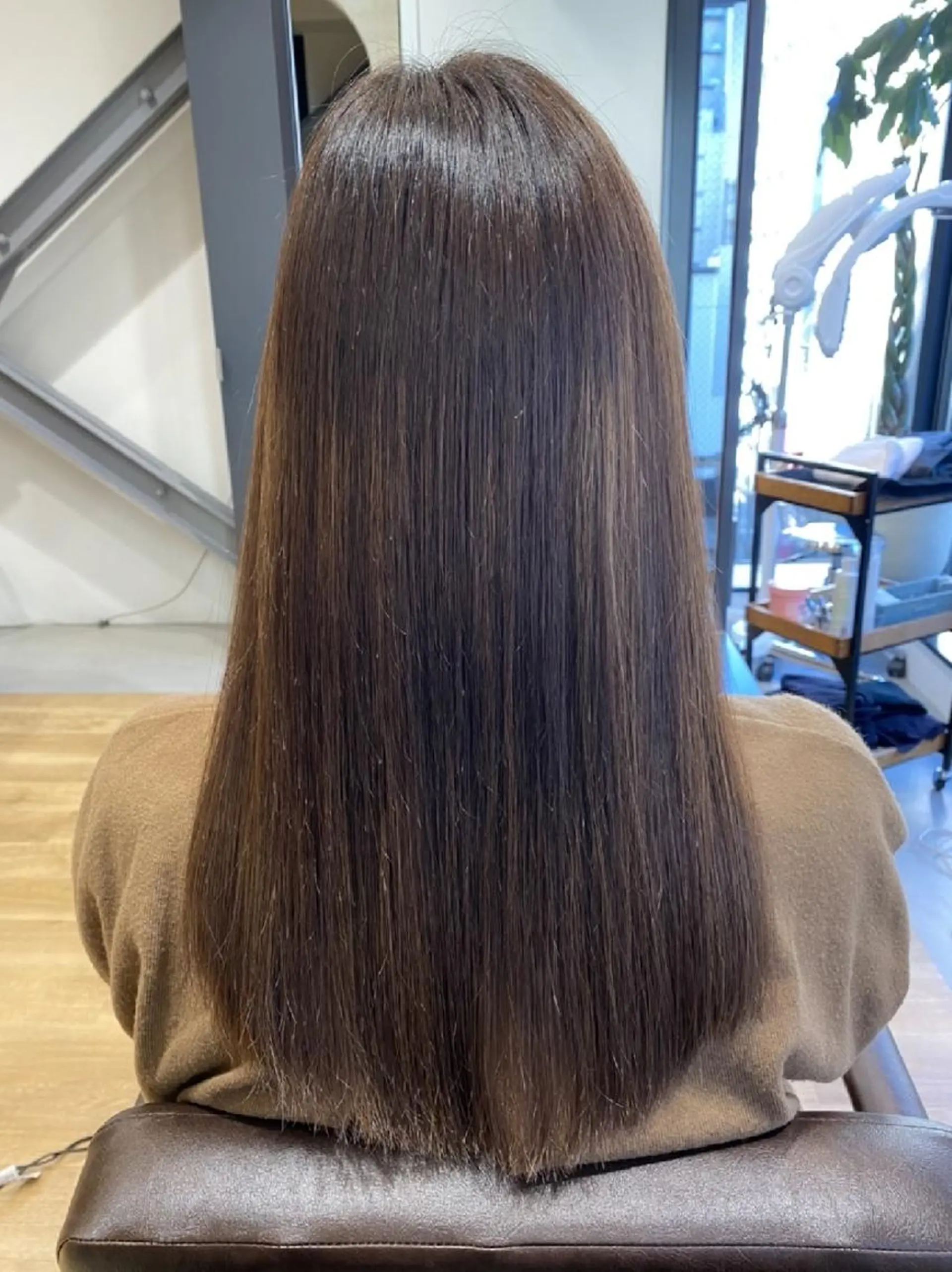 ロング トリートメント 深夜まで営業中‼️ レム髪質改善のヘアスタイル