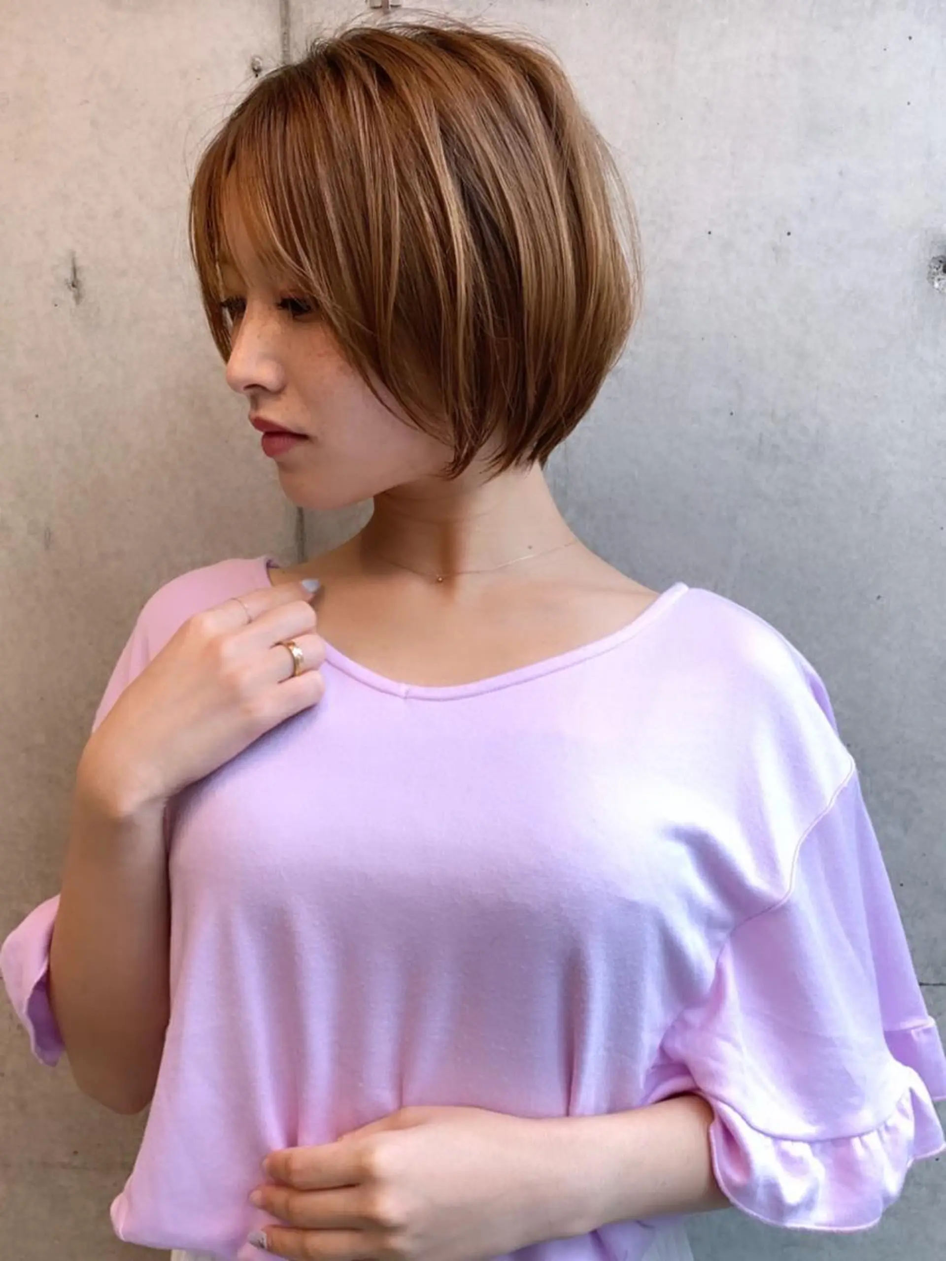 ショート ✨縮毛矯正/髪質改善 錦糸町/松坂拓馬のヘアスタイル