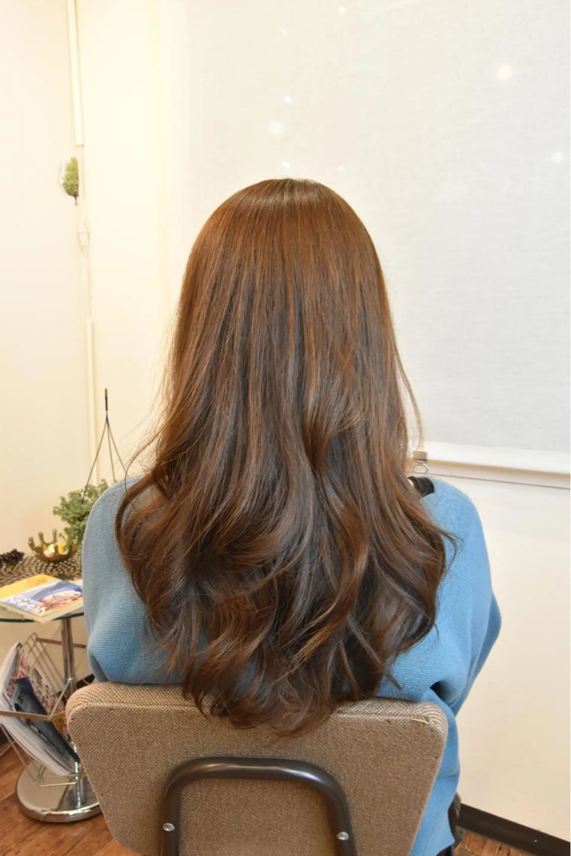 ロング ロング カット ヘアカラー トリートメント 水野 朝之のヘアスタイル