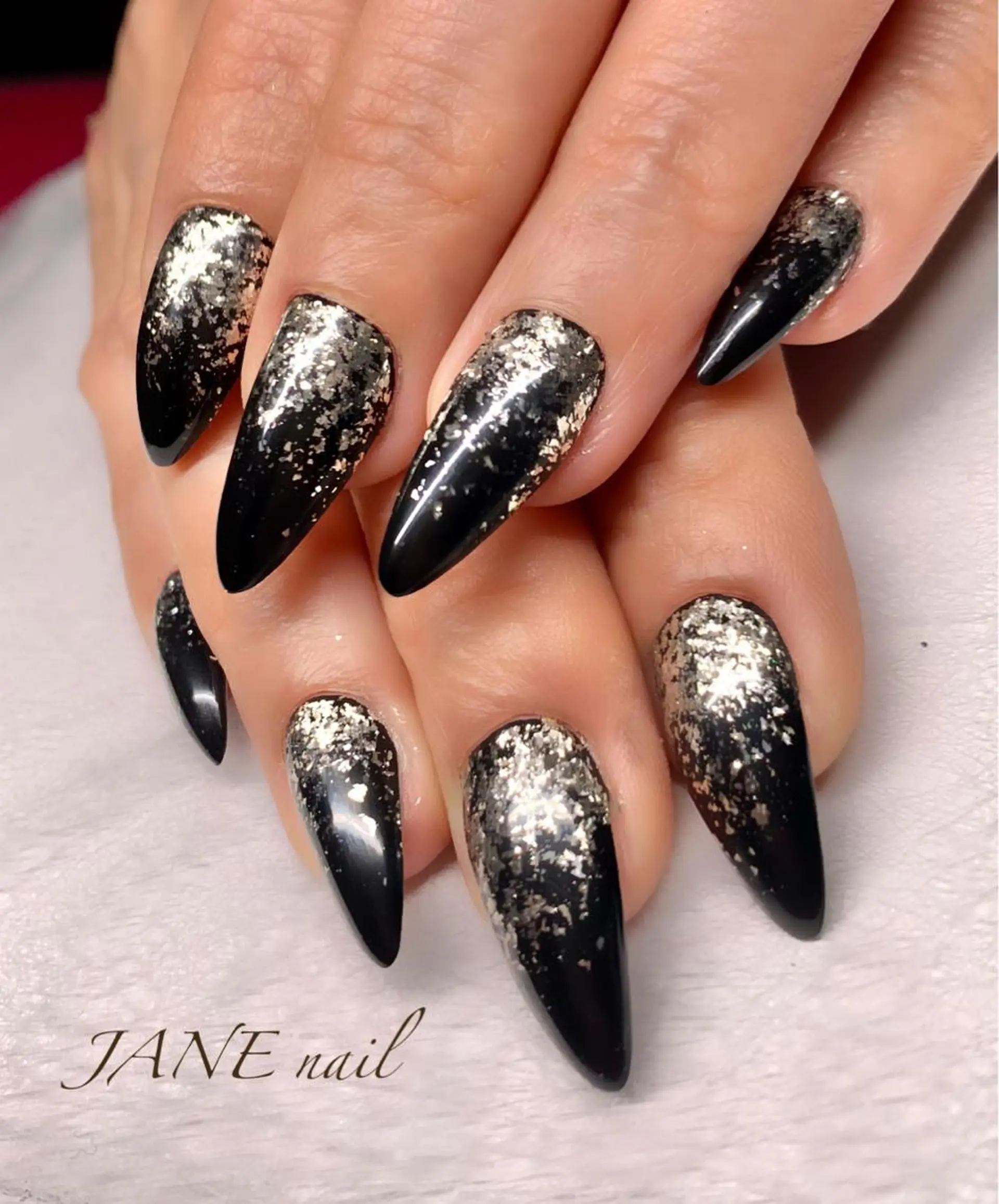 ネイル フットネイル キラキラネイル ラメ(グリッター) Nail Salon JANEのネイルデザイン