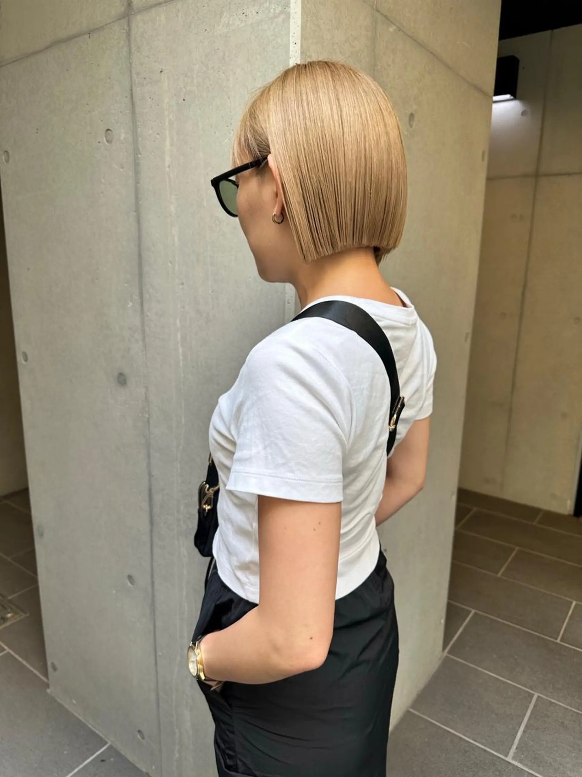 ショート カラー カット ヘアカラー トリートメント 似合わせウルフ/ レイヤー/山本祐輔のヘアスタイル