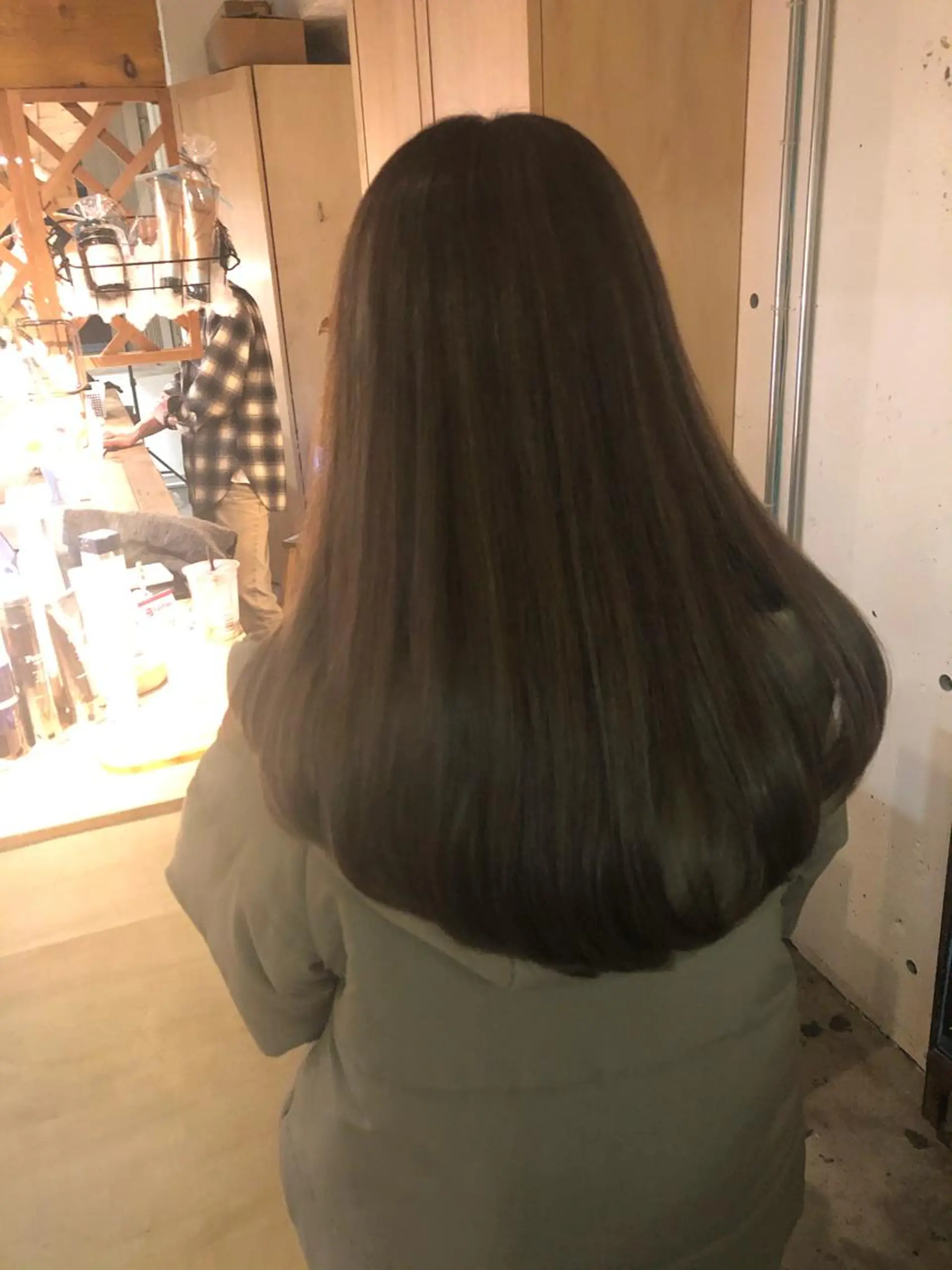 ロング ロング パーマ美容師 hanaのヘアスタイル