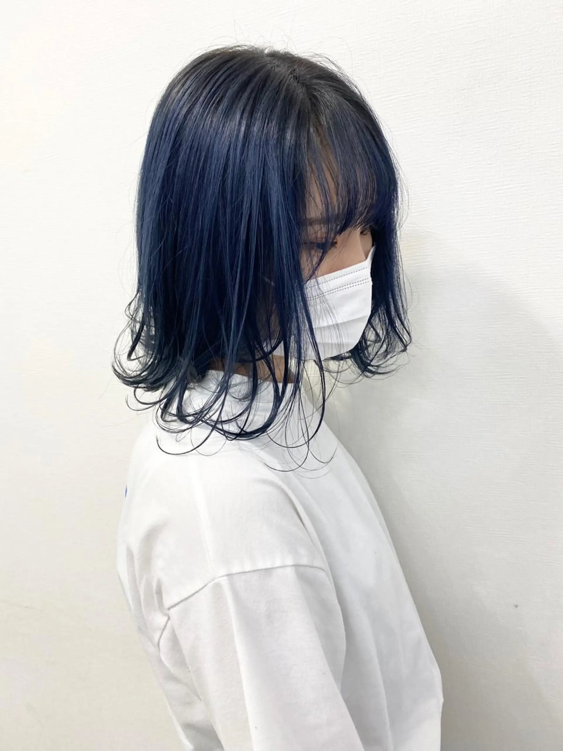 ミディアム カラー ヘアアレンジ メンズパーマ名人 TAKUMAのヘアスタイル