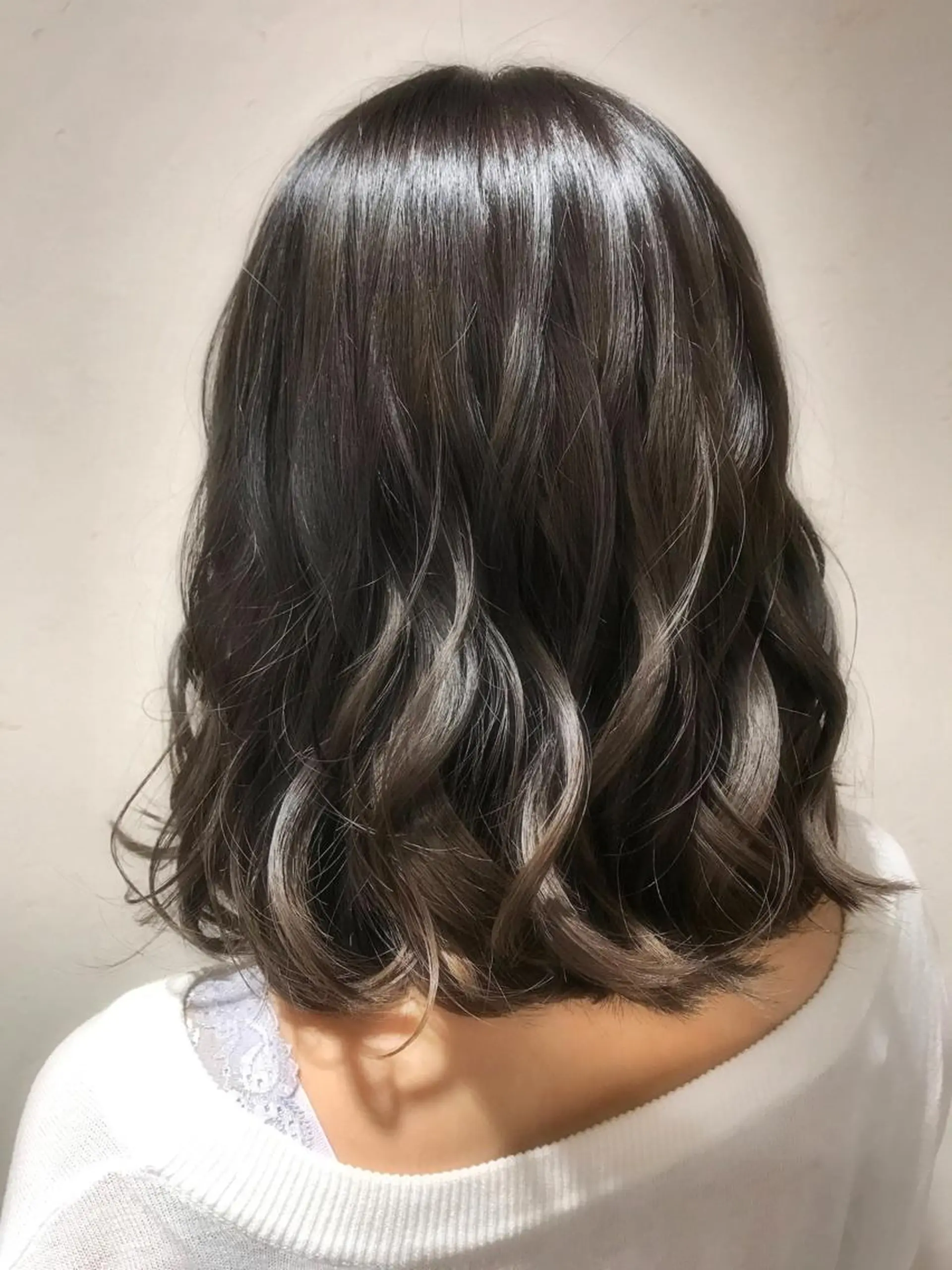 ミディアム カラー ブリーチ ダブルカラー filo   渋谷 Gishiのヘアスタイル