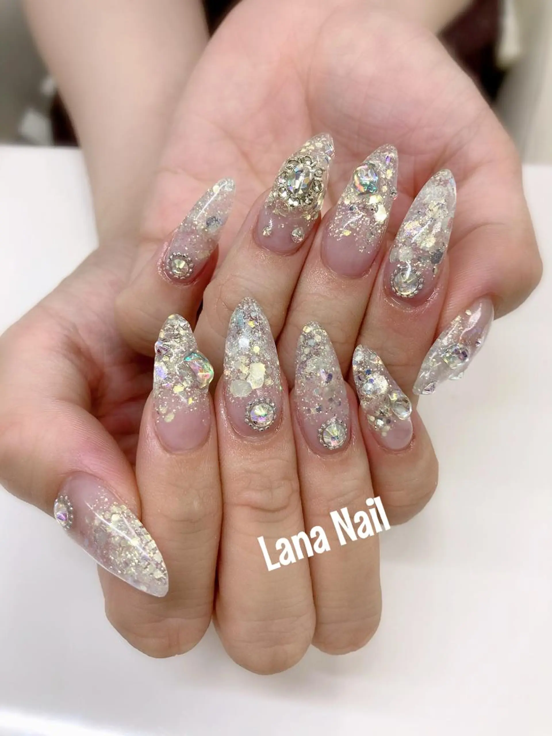 ネイル スカルプネイル Lana Nailのネイルデザイン
