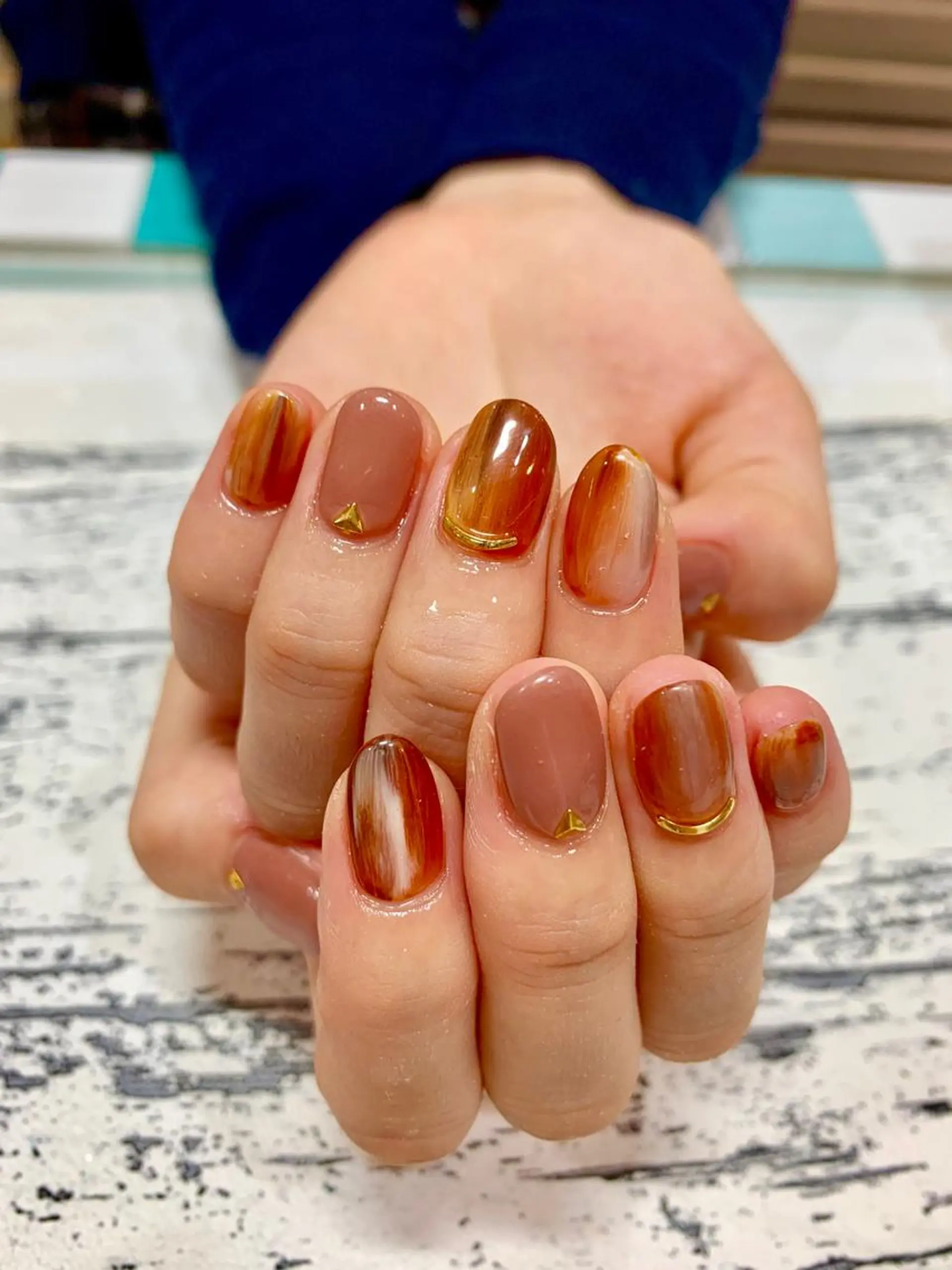 ネイル 高尾 梨花のネイルデザイン