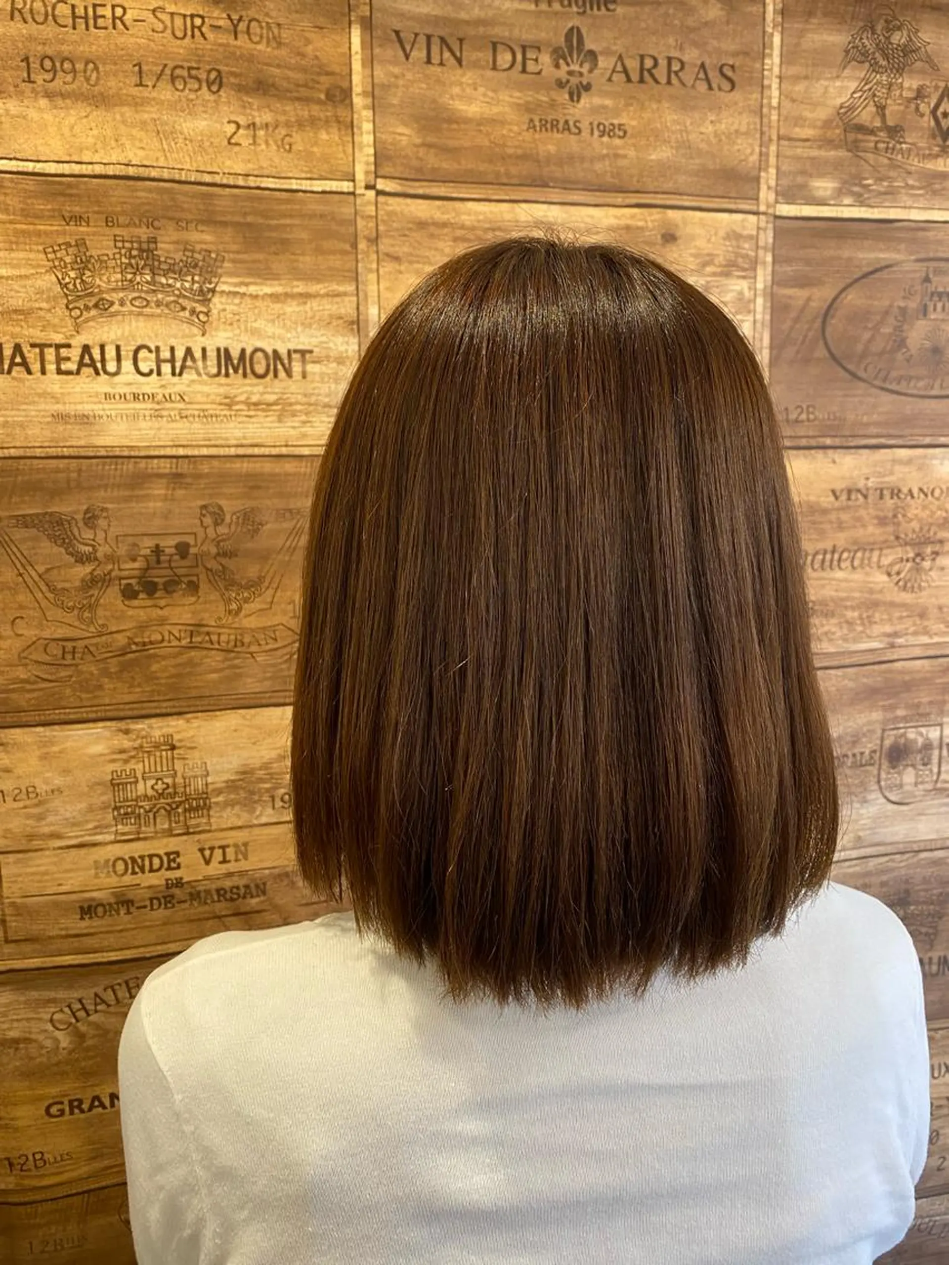 ミディアム カラー な つのヘアスタイル