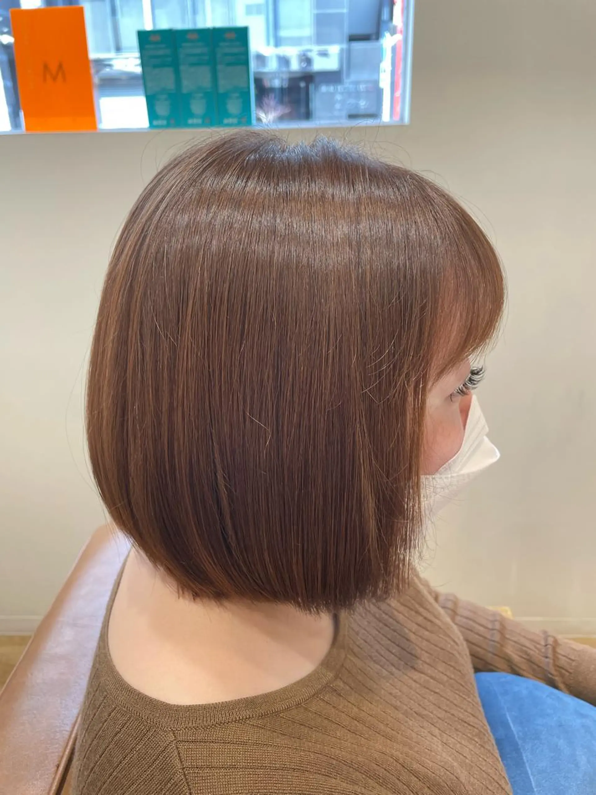 ショート カラー 亀田 実花のヘアスタイル