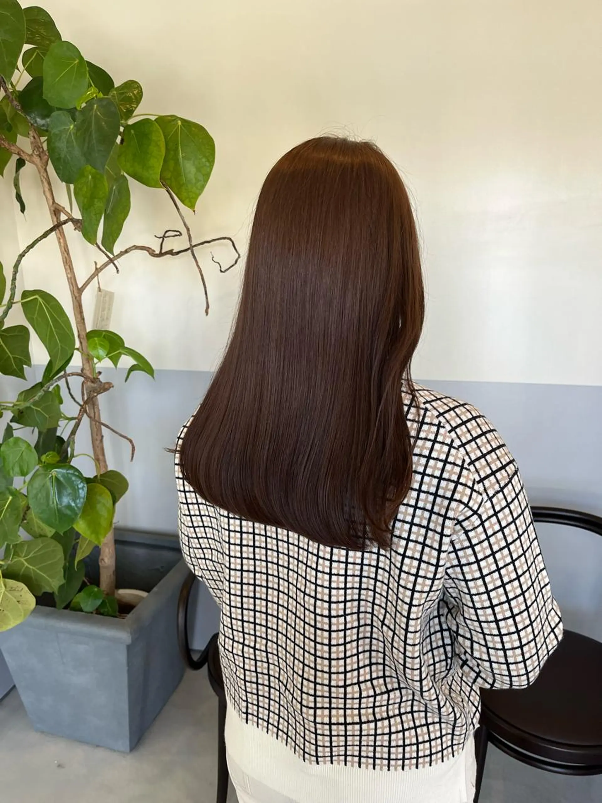 ロング 神谷 夏帆のヘアスタイル