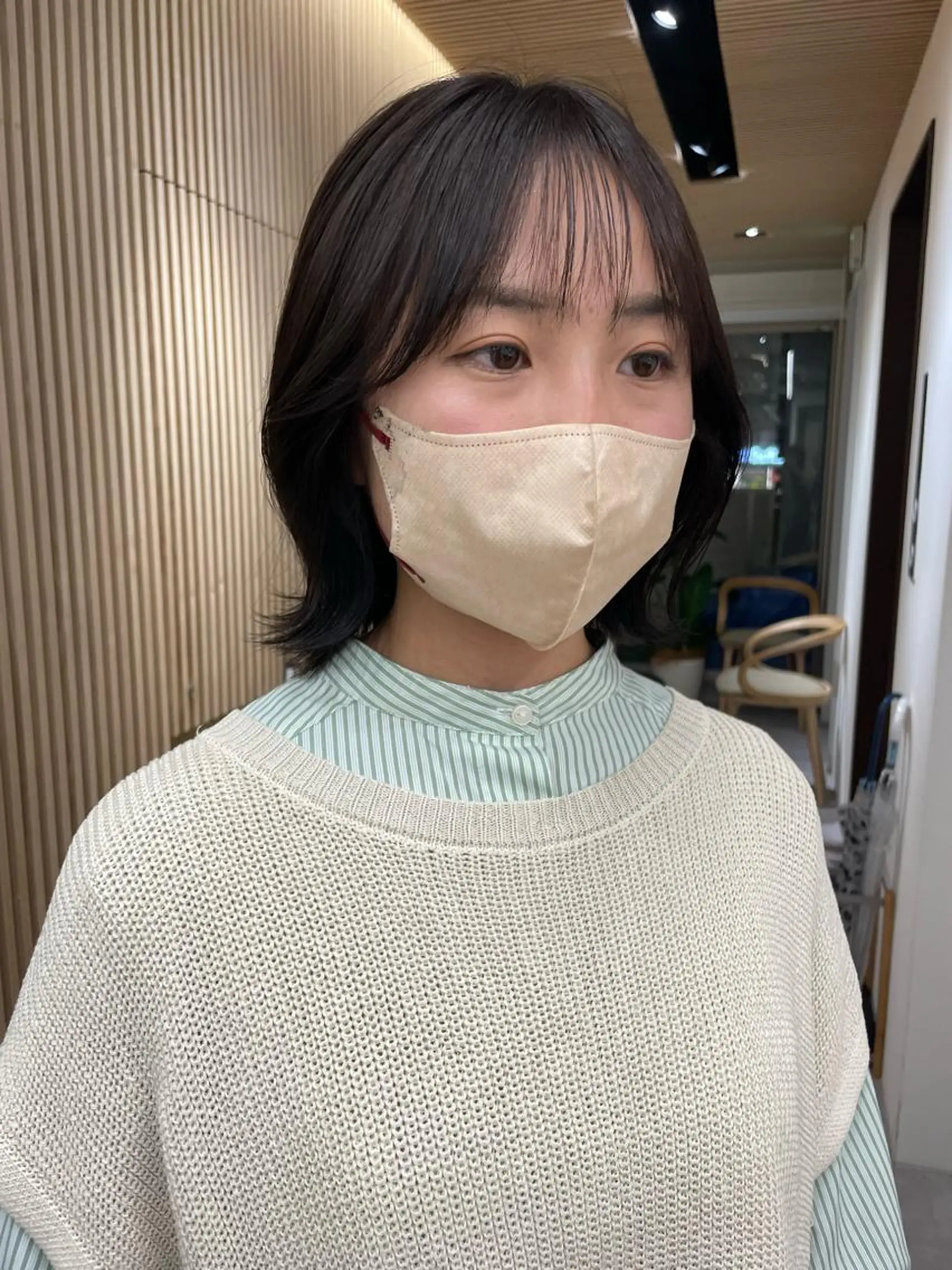 ショート レイヤー縮毛矯正 ささきすずね💗のヘアスタイル