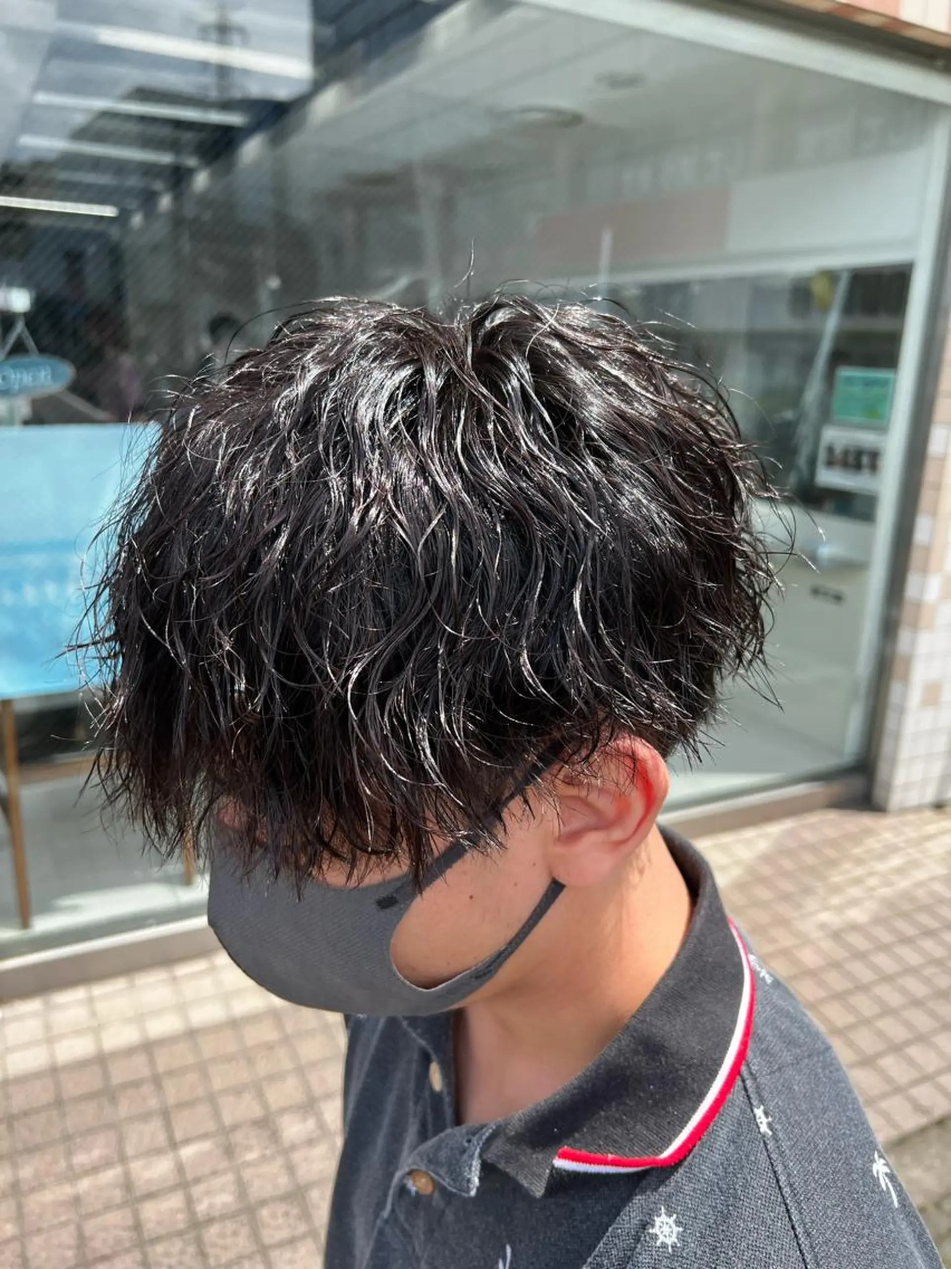 パーマ メンズ カット パーマ トリートメント メンズ＆髪質改善縮毛 矯正【平山🔥拓哉】のヘアスタイル
