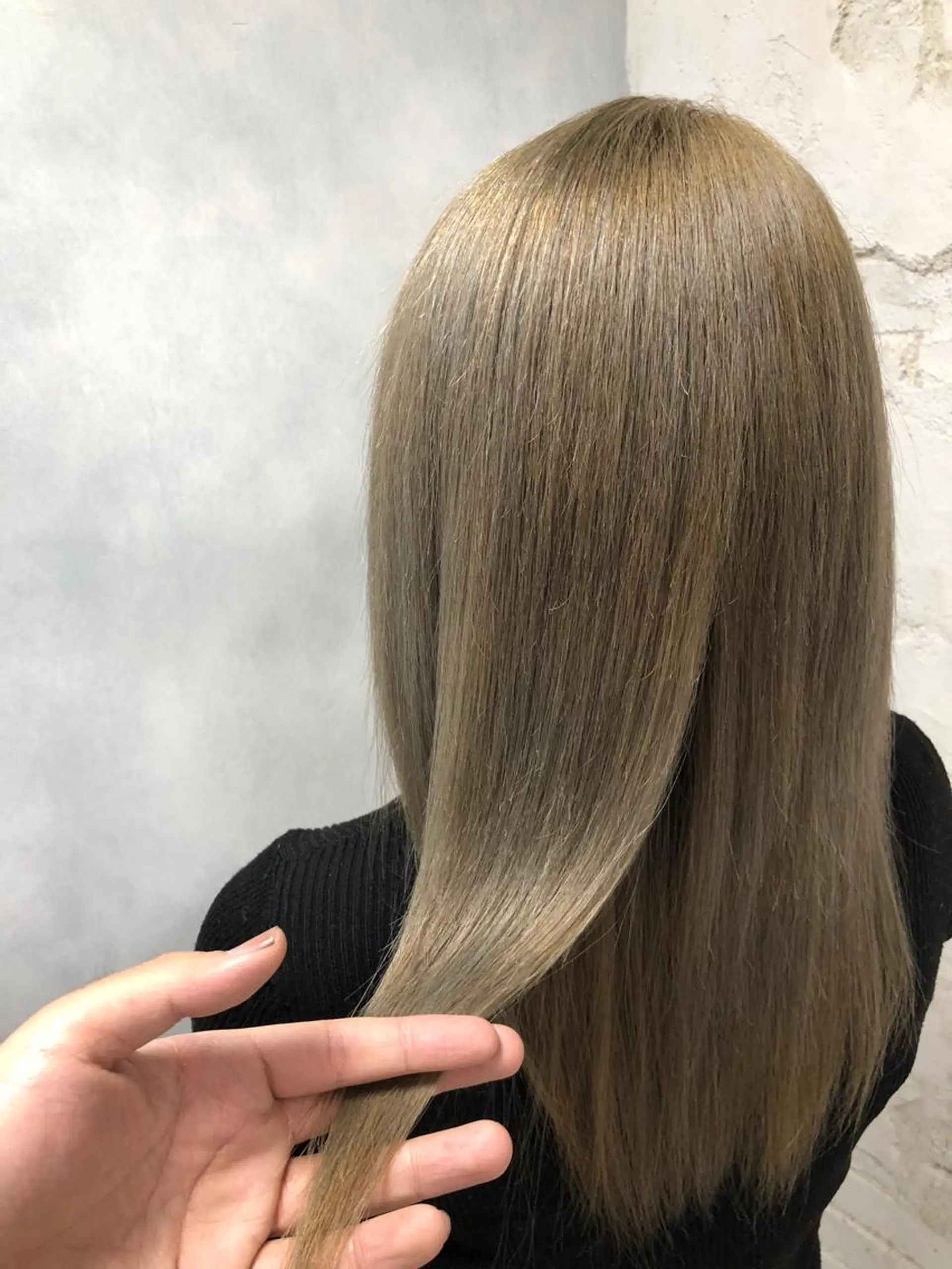 ロング カラー バレイヤージュ ブリーチ ケアブリーチ ダブルカラー ハイライトカラー welring hair salonのヘアスタイル