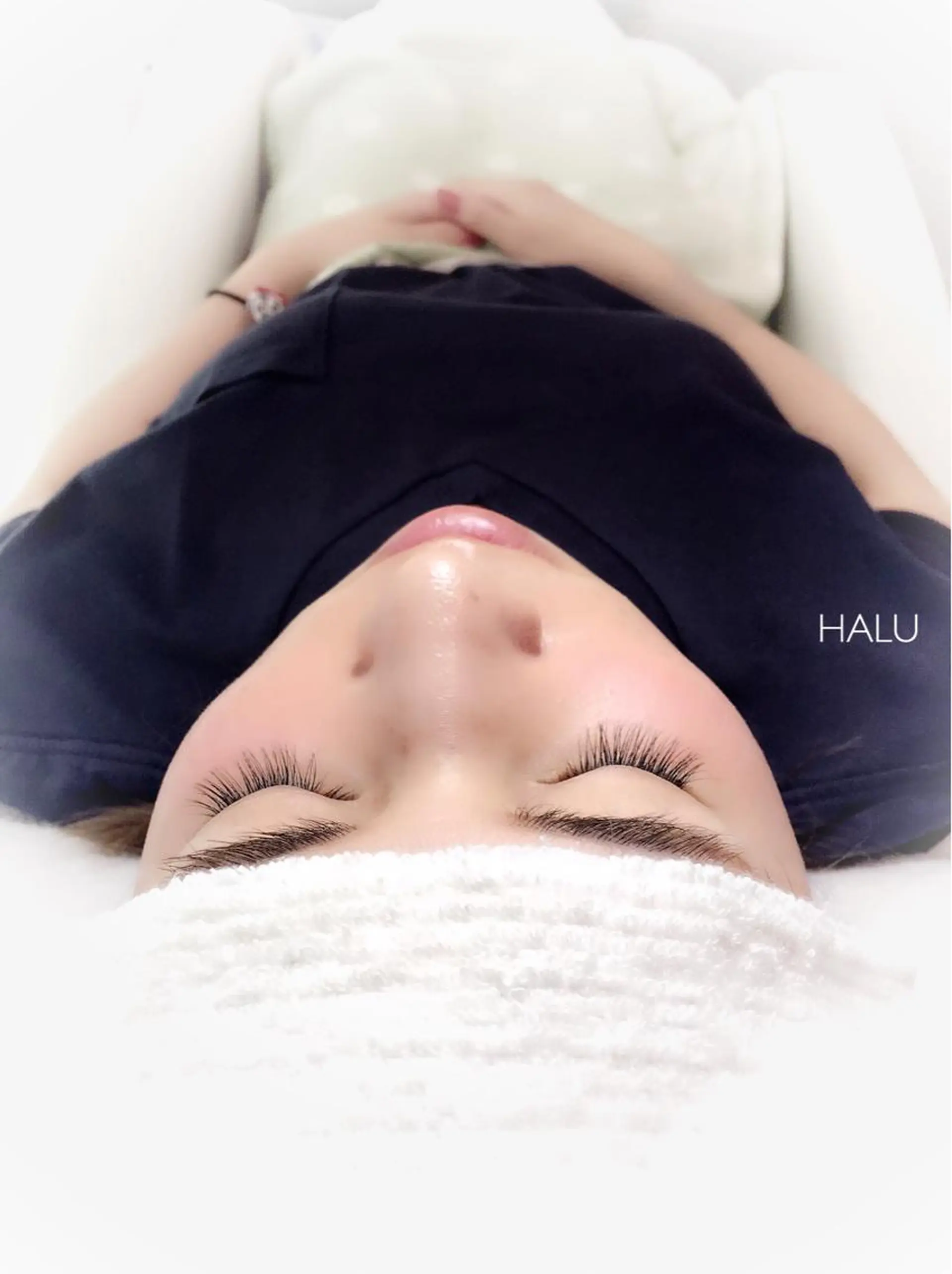 マツエク・マツパ Cカール HALU ハルのネイルデザイン