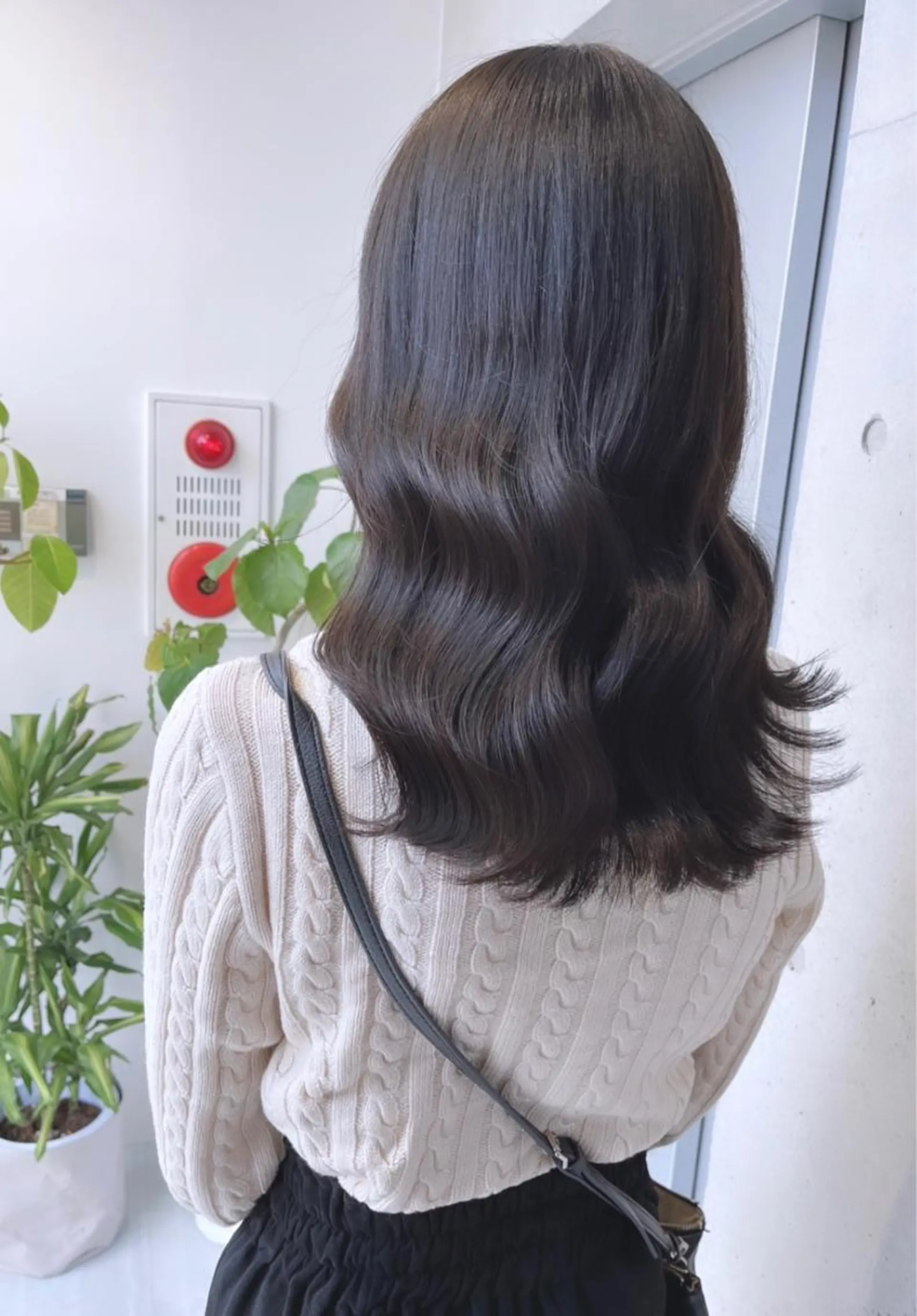 セミロング カット ヘアカラー トリートメント 🌫️大人韓国ヘア 🌫️naoyaのヘアスタイル