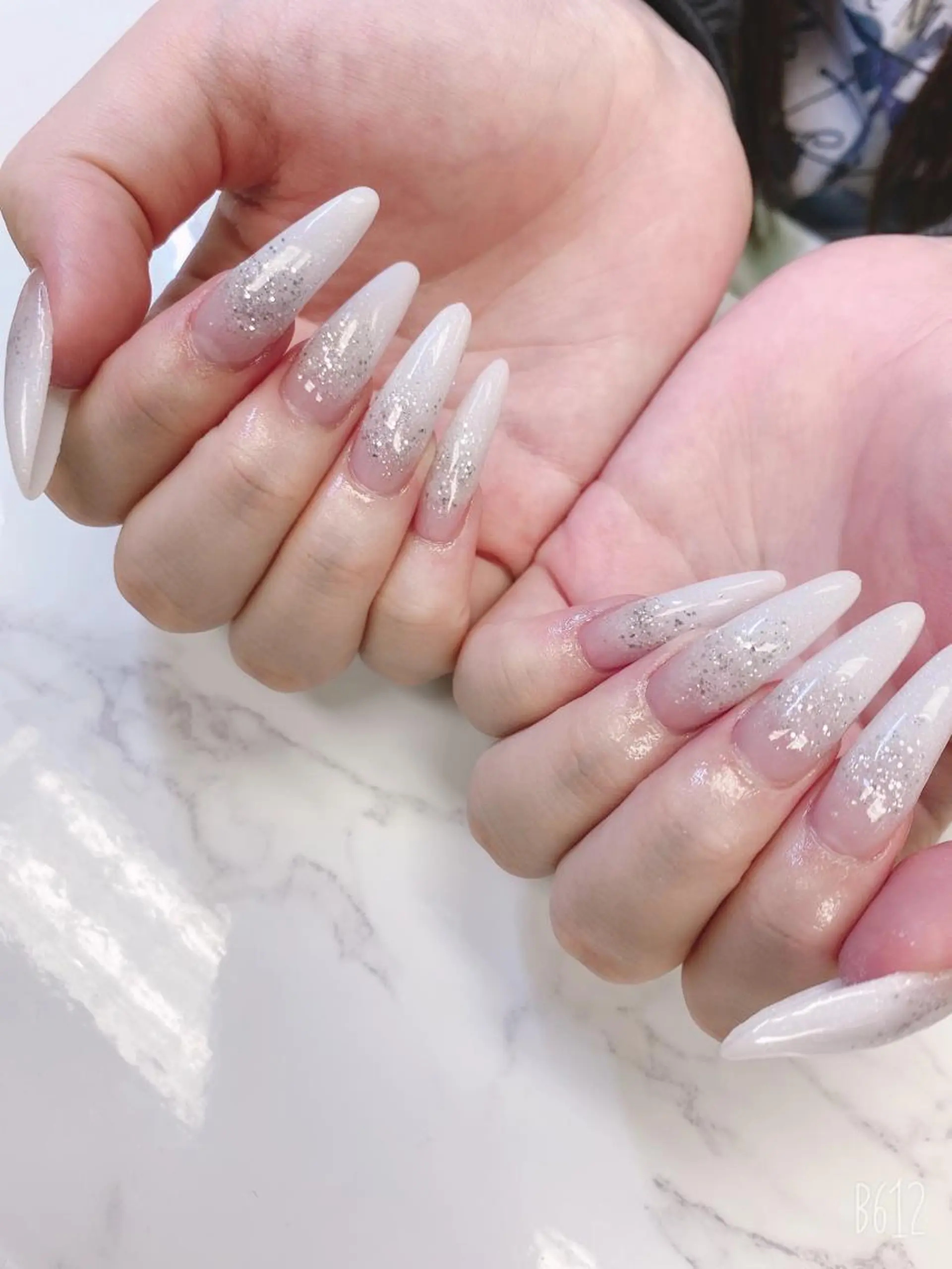 ロング JNA認定講師🌸 RIEのネイルデザイン
