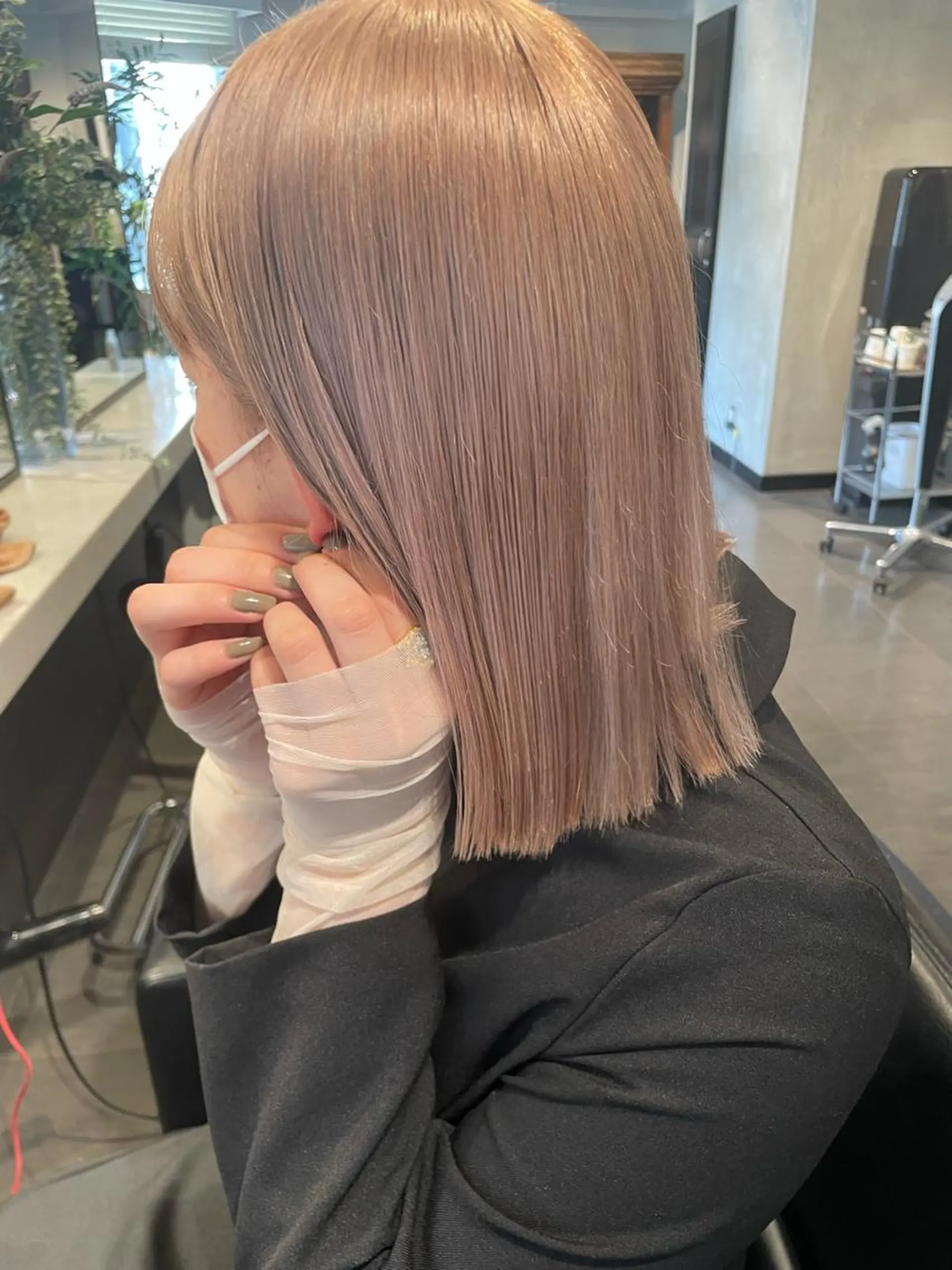 ミディアム カラー 大人girly🛋️ 🤍yukakoのヘアスタイル