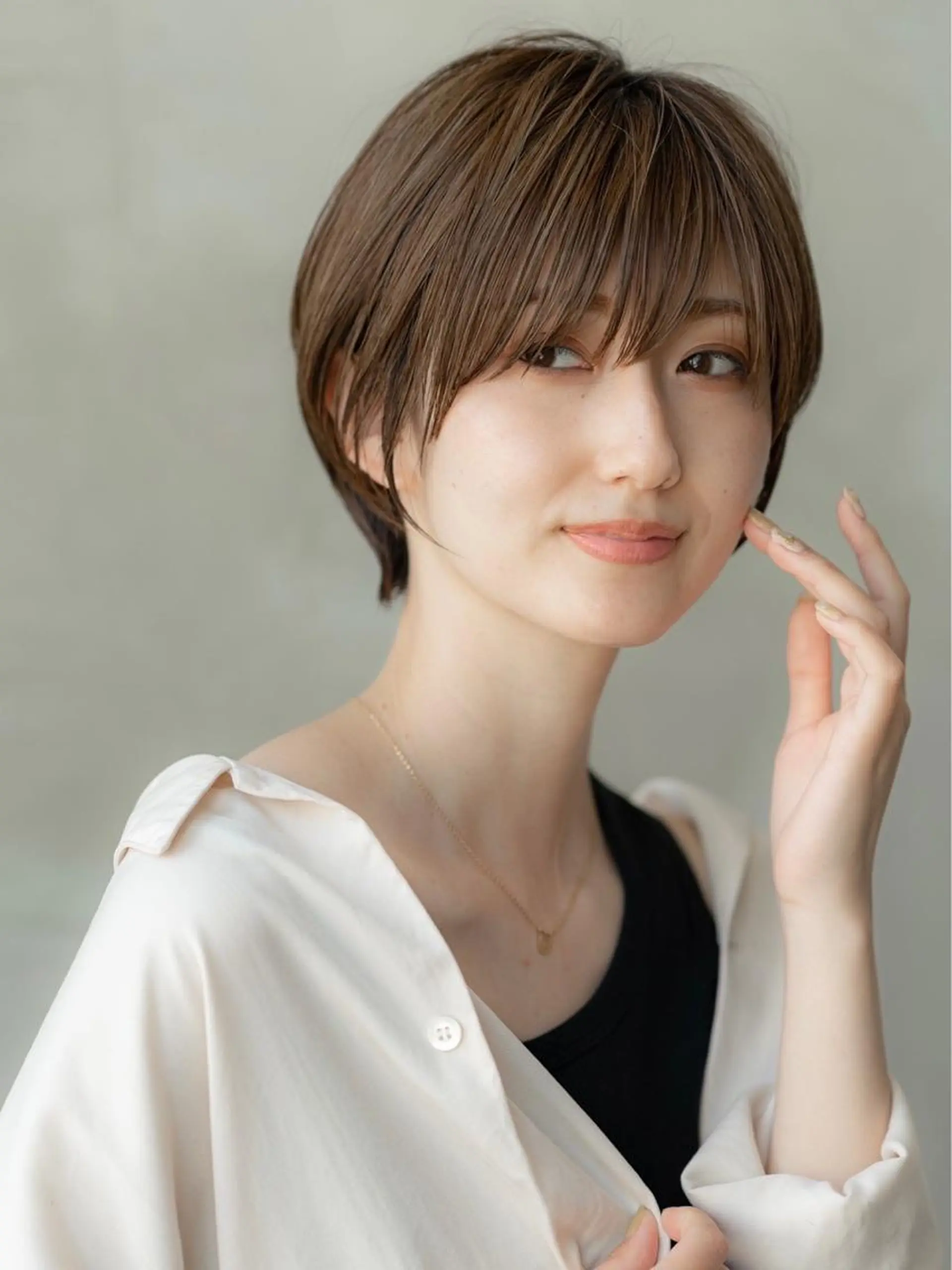 ショート カラー カット ヘアカラー トリートメント 🉐レイヤー/塩見 弘樹🉐渋谷のヘアスタイル