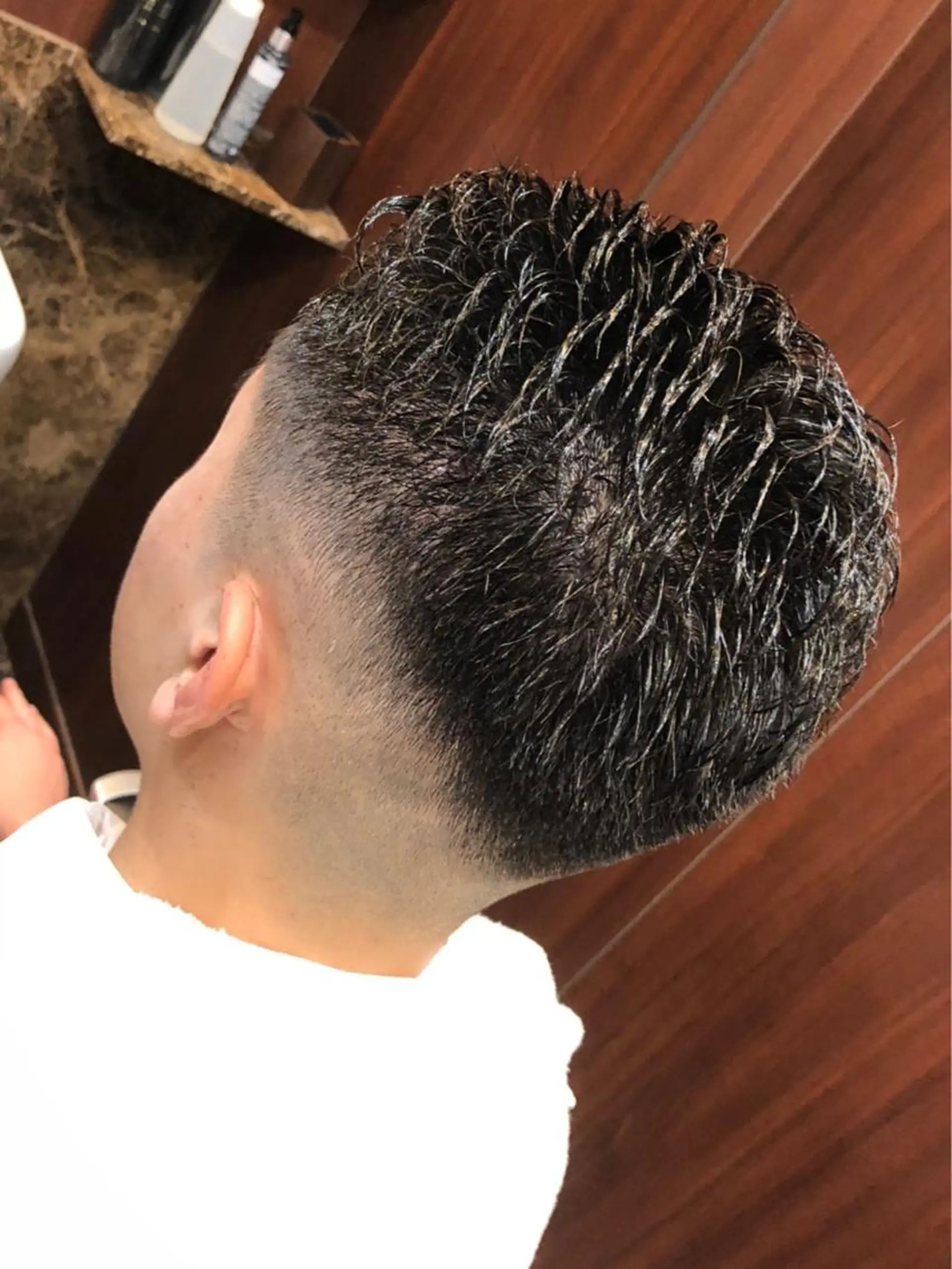ショート メンズ 羽木 隆徒のヘアスタイル