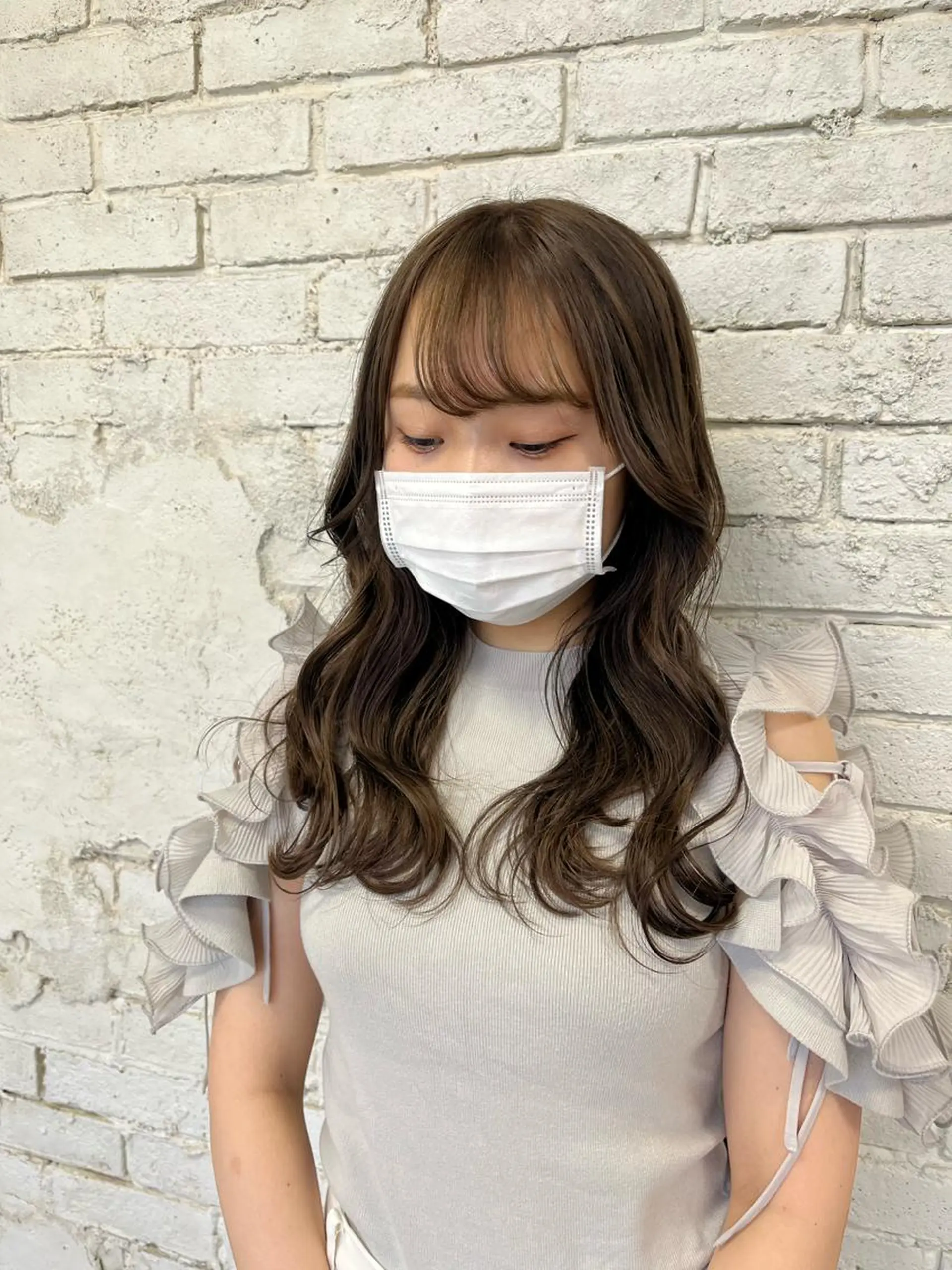 ロング カット トリートメント u n aのヘアスタイル