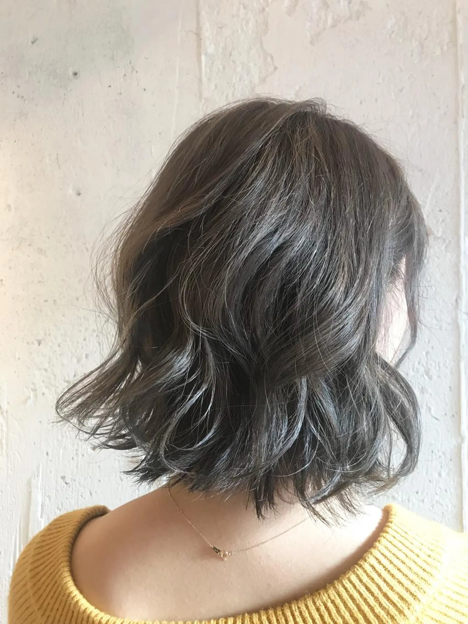 ショート カラー 透明感カラー グレージュ ハイライトカラー ハイライト レイヤー/大人メンズ パーマ🌀 平島拓也のヘアスタイル