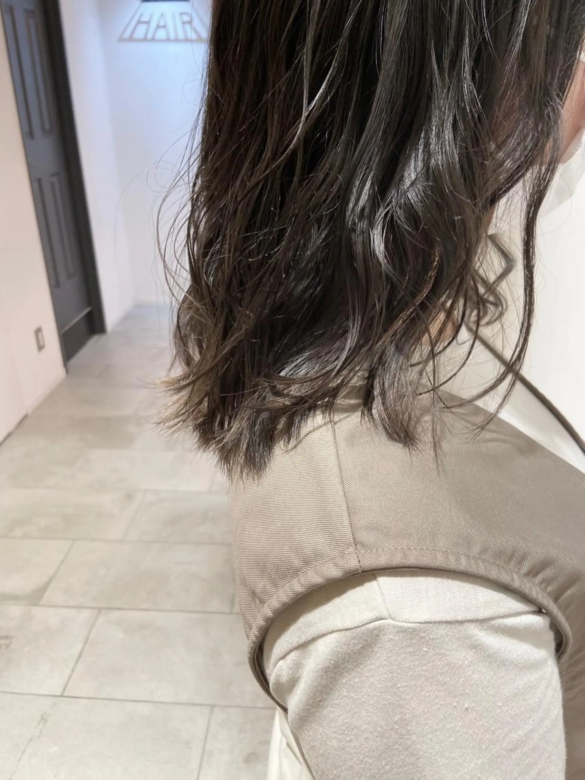 ミディアム カラー カット ヘアカラー トリートメント 🐺ウルフ/レイヤー 似合わせ‎🤍沙羅のヘアスタイル