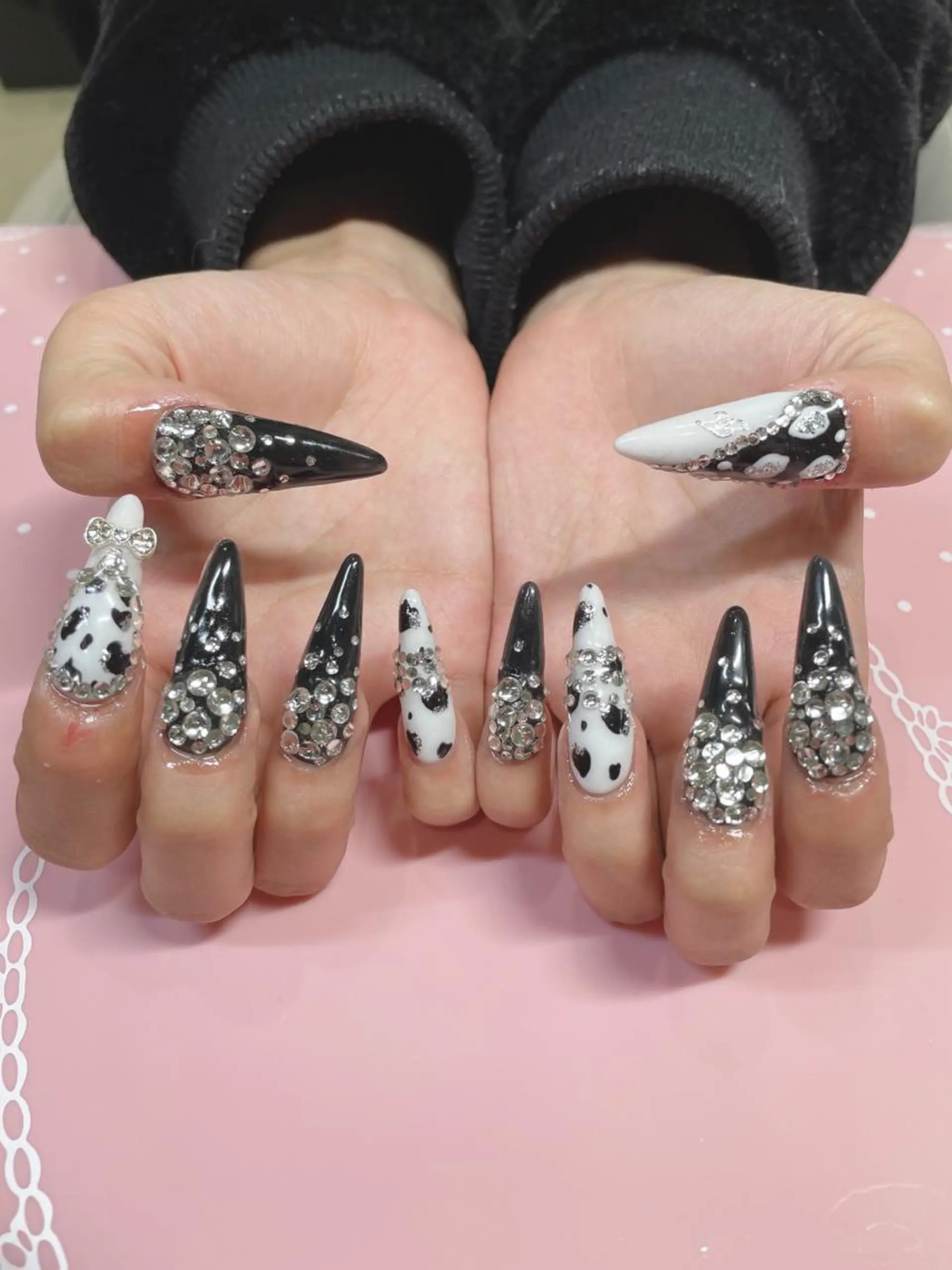 ロング ネイル ハンドネイル 《LB》ラブリエ Nail&eyeのマツエク・マツパデザイン