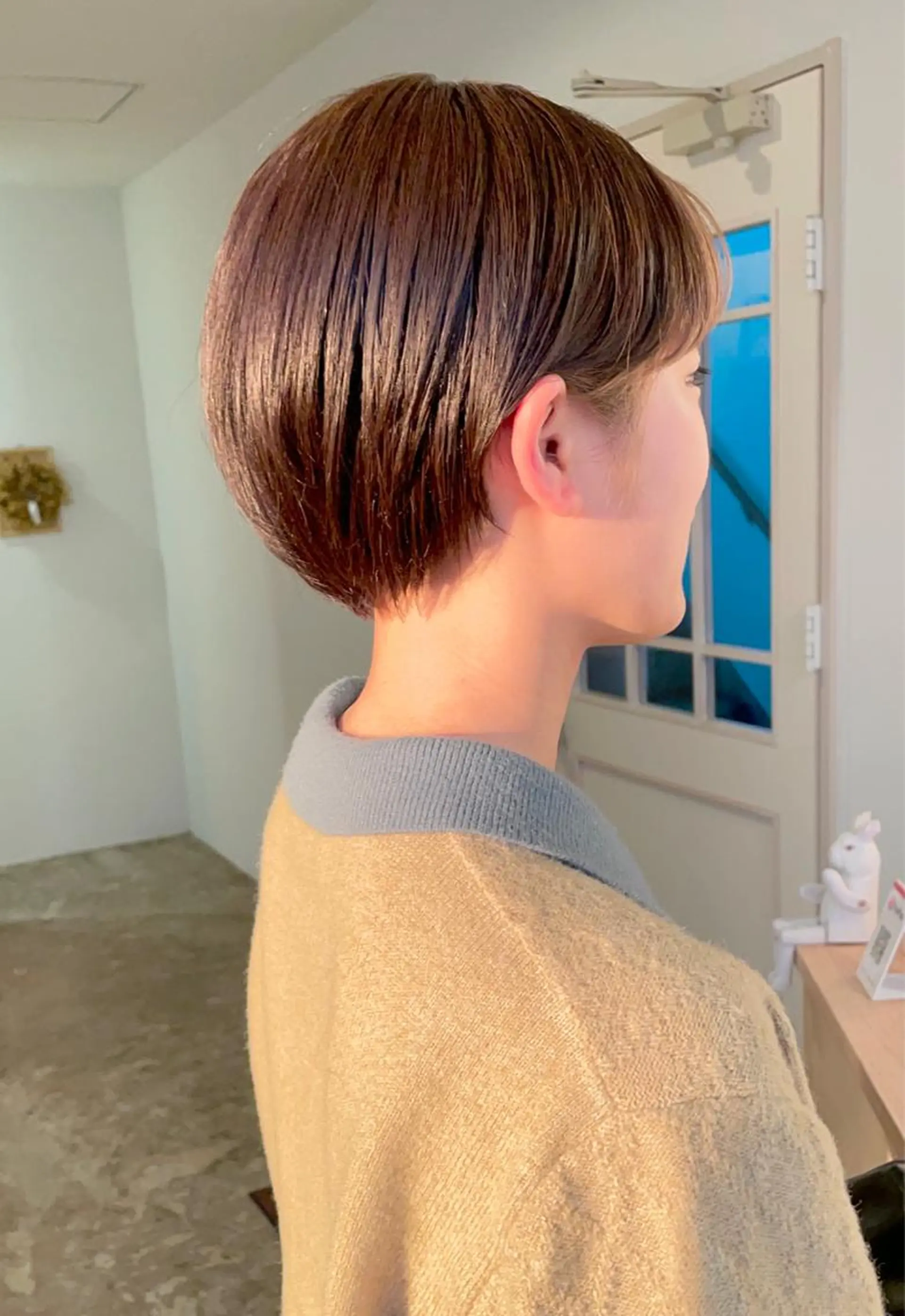 ショート カラー ヒナゴ トヨカズのヘアスタイル