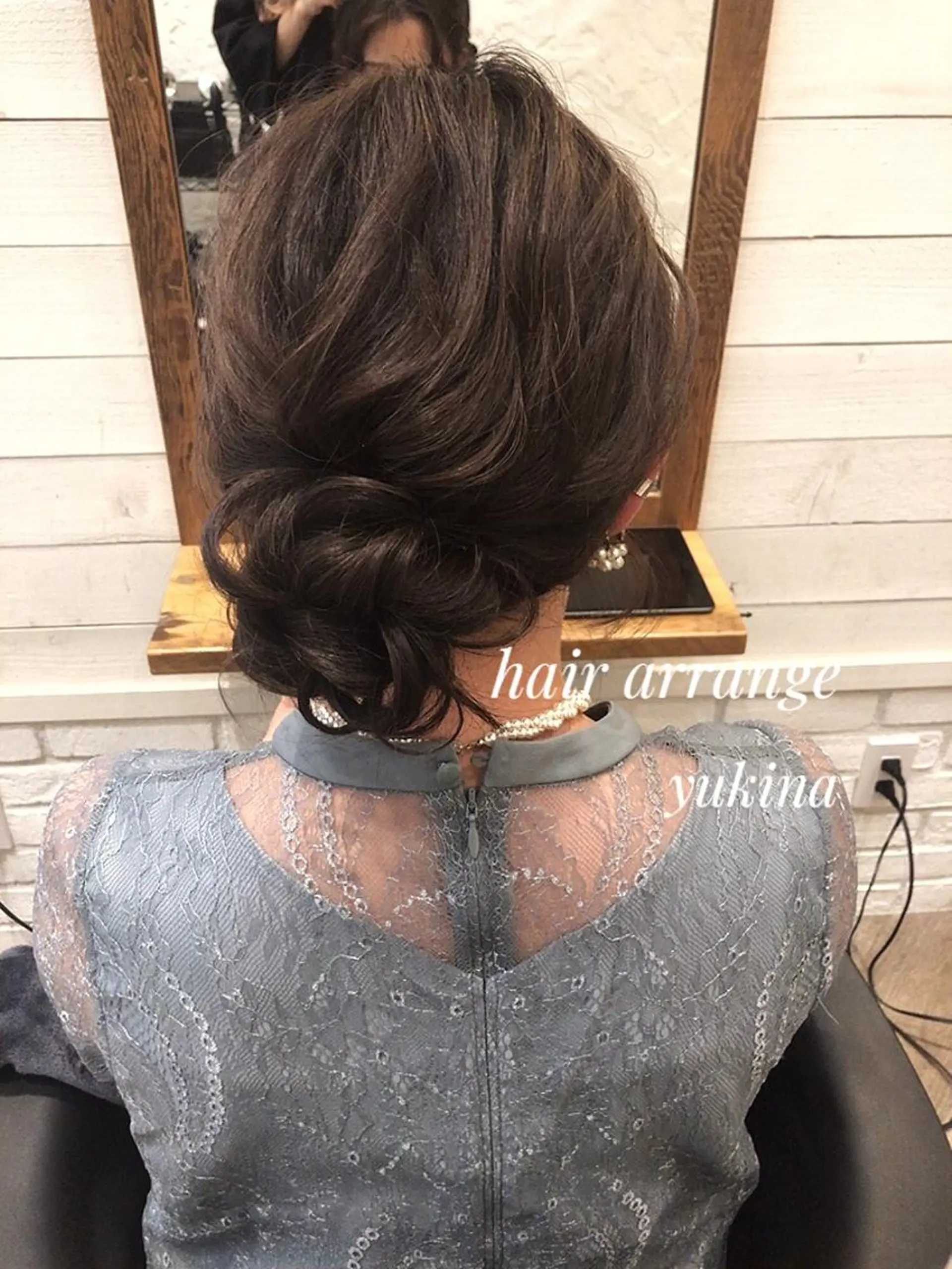 セミロング ヘアセット ✨透明感ケアカラー✨ 長野ゆきなのヘアスタイル