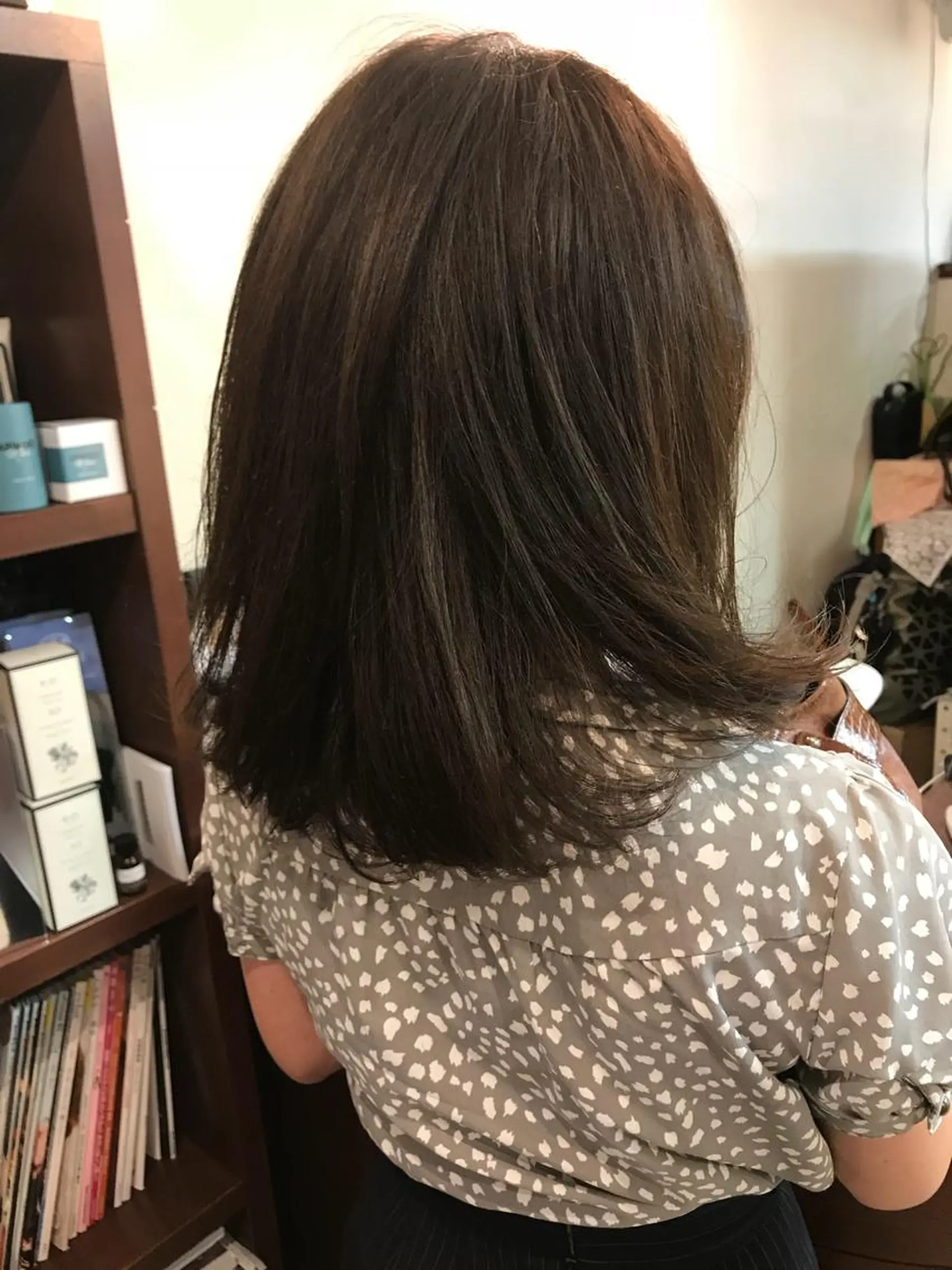 ミディアム 門脇 直也のヘアスタイル