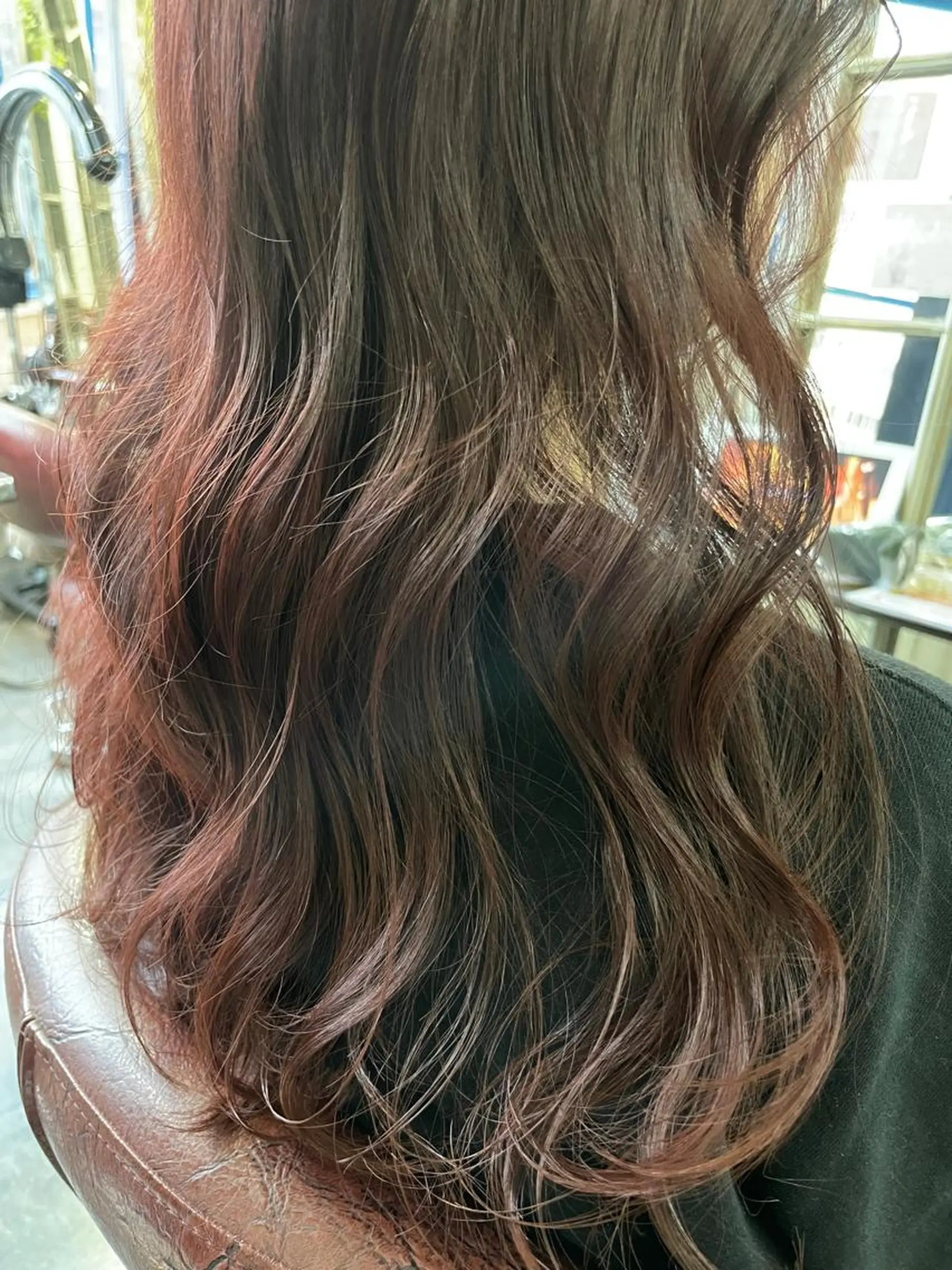 ロング カラー ヘアアレンジ カット ヘアカラー トリートメント 🌿美髪縮毛矯正 のプロ安川🌿のヘアスタイル